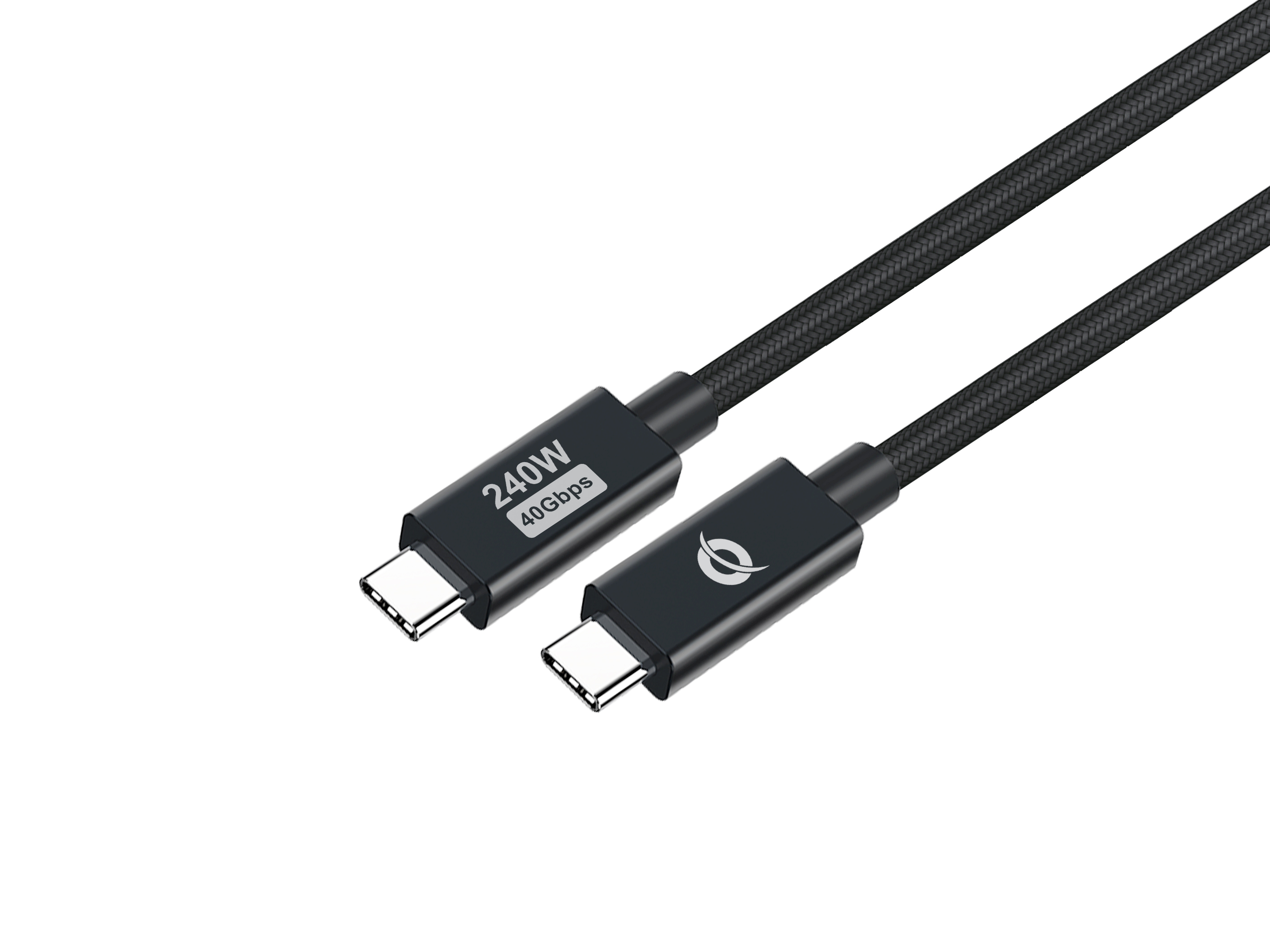 CONCEPTRONIC CONCEPTRONIC Kabel USB-C4.0->C 240W/PD3.1 40Gbs 1.20m sw