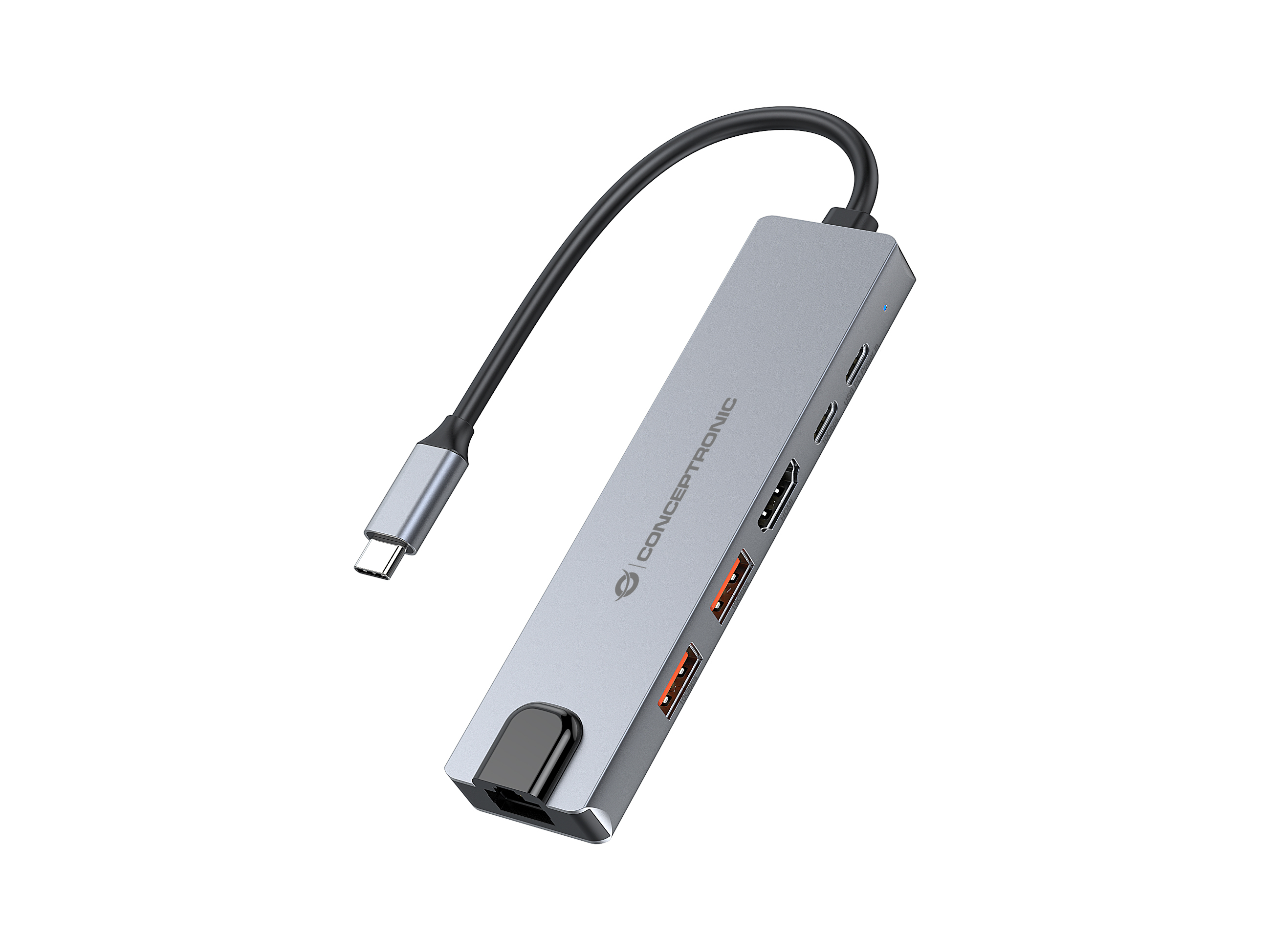 CONCEPTRONIC CONCEPTRONIC  6-1 Dock USB-C->HDMI/2xUSB-A/USB-C/+   25cm si