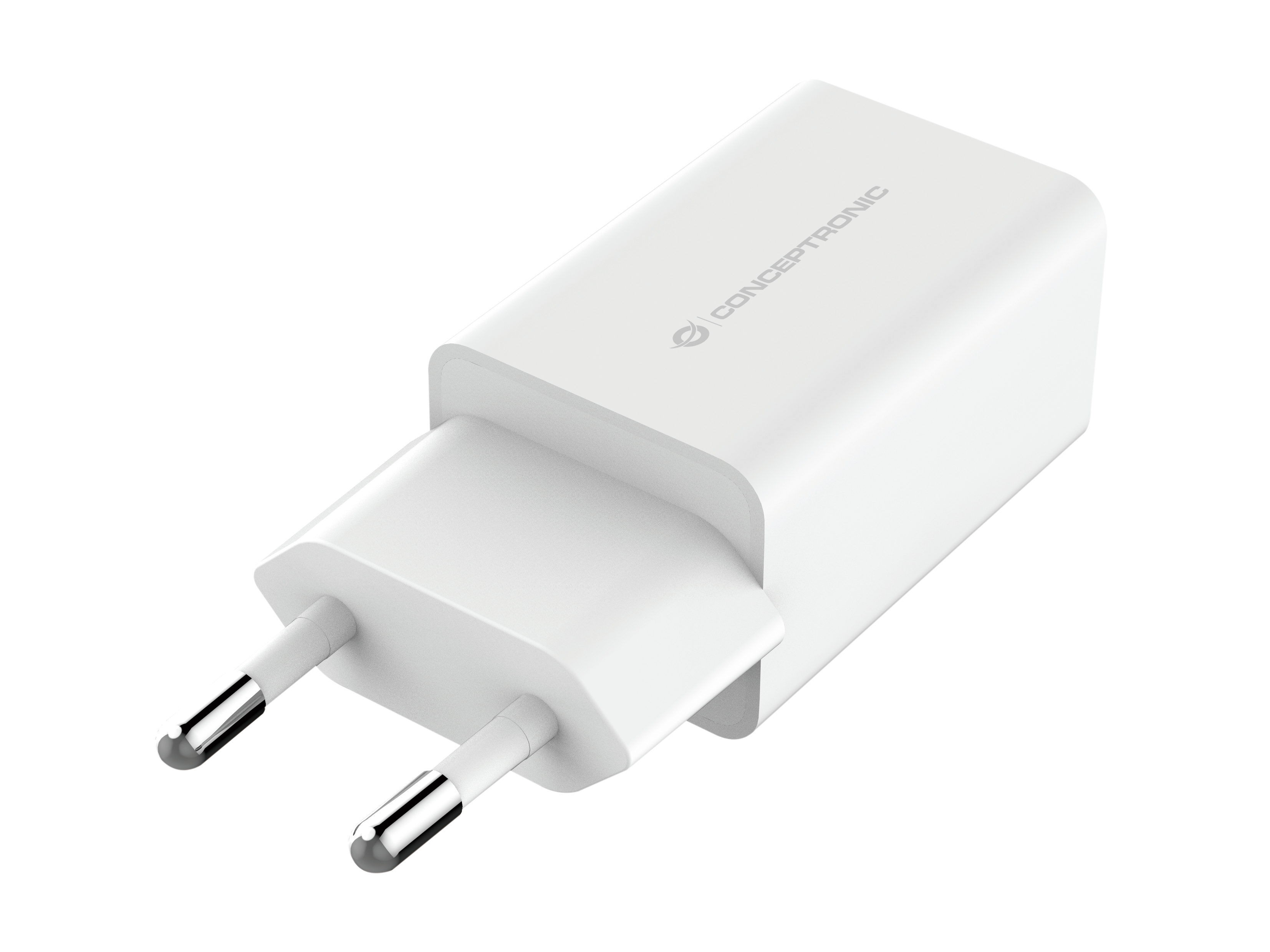 CONCEPTRONIC CONCEPTRONIC Ladegerät 2Port 2xUSB-A 12W 5.0V/2.4A ws