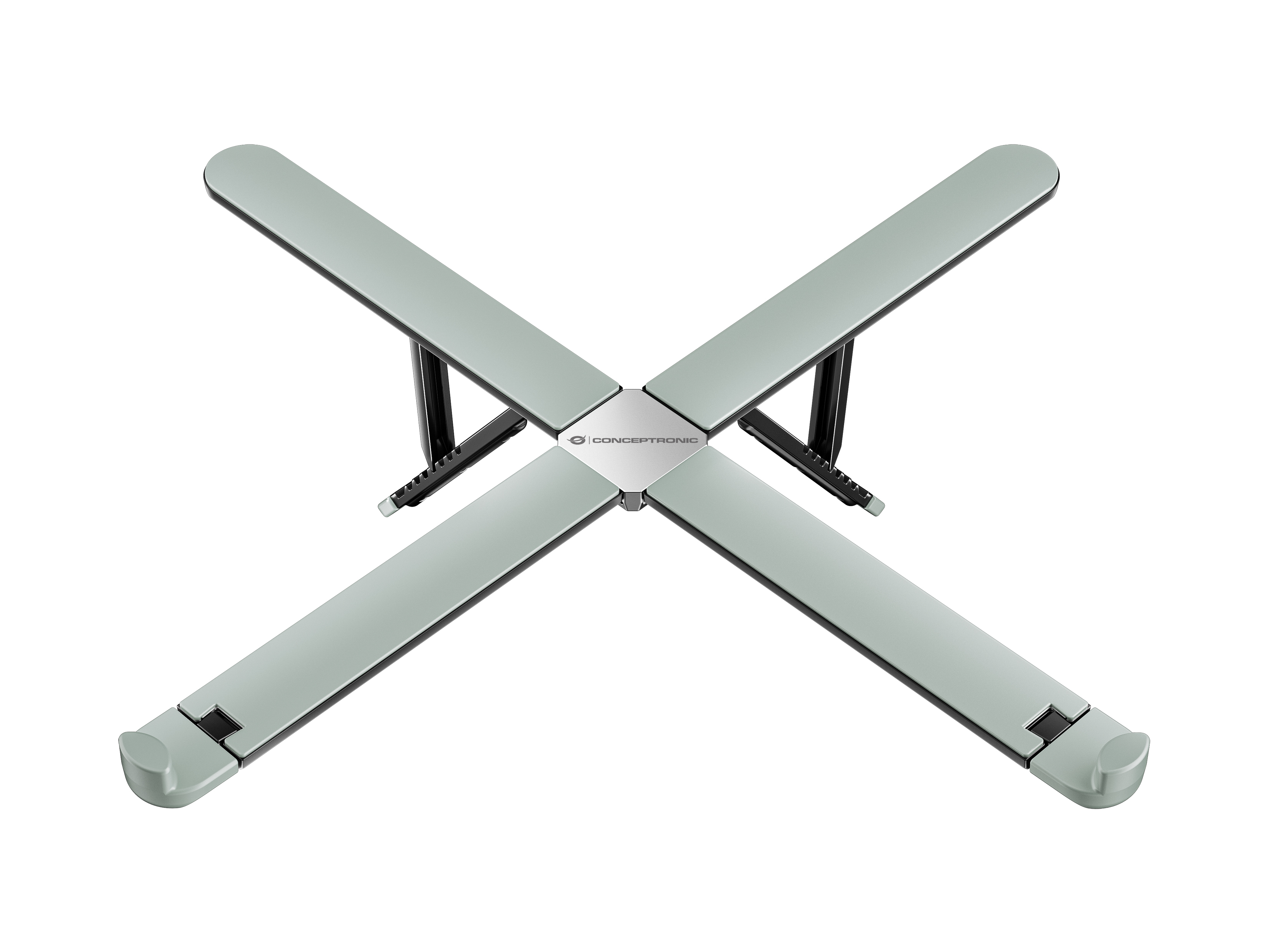 CONCEPTRONIC Support de refroidissement PC portable ergonomique 17.3 pouces Argent