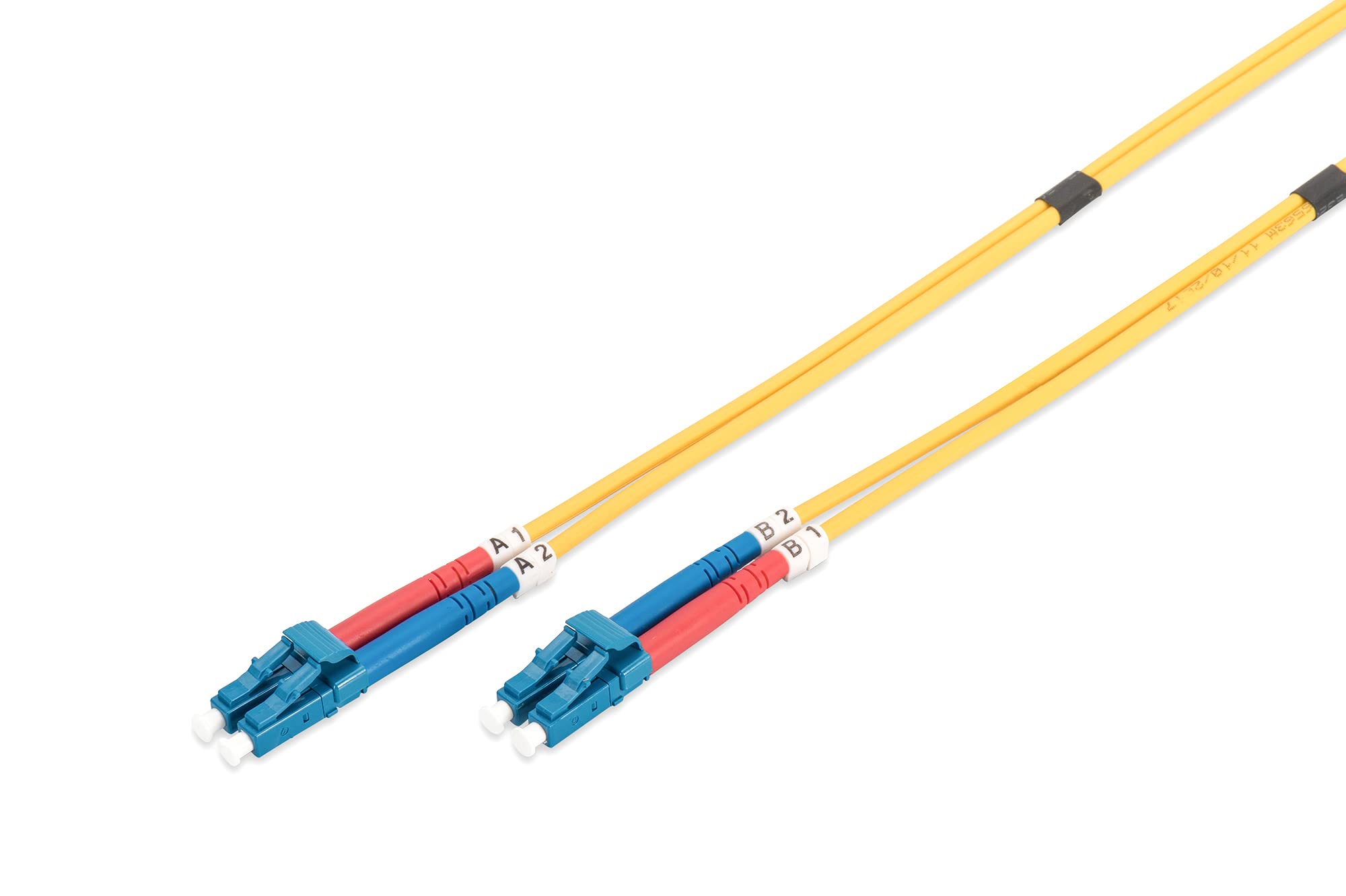 DIGITUS FO patch cord duplex LC to LC SM OS2 09/125u 2 m