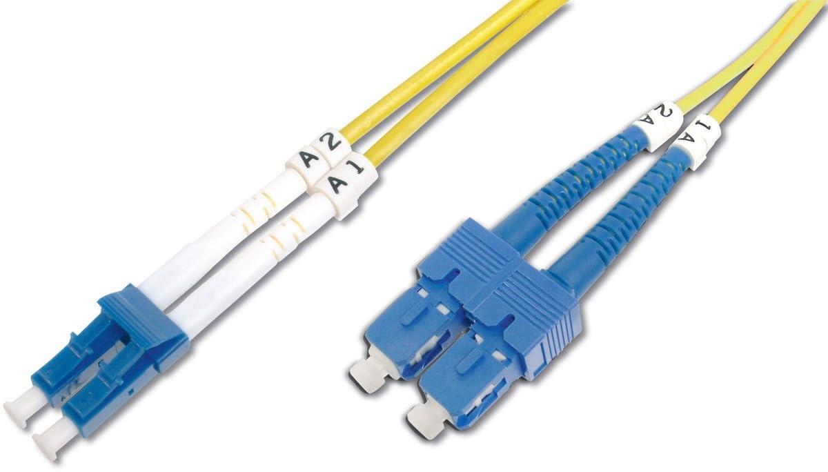 DIGITUS DIGITUS FO patch cord duplex LC to SC SM OS2 09/125u 5 m 5m de longueur