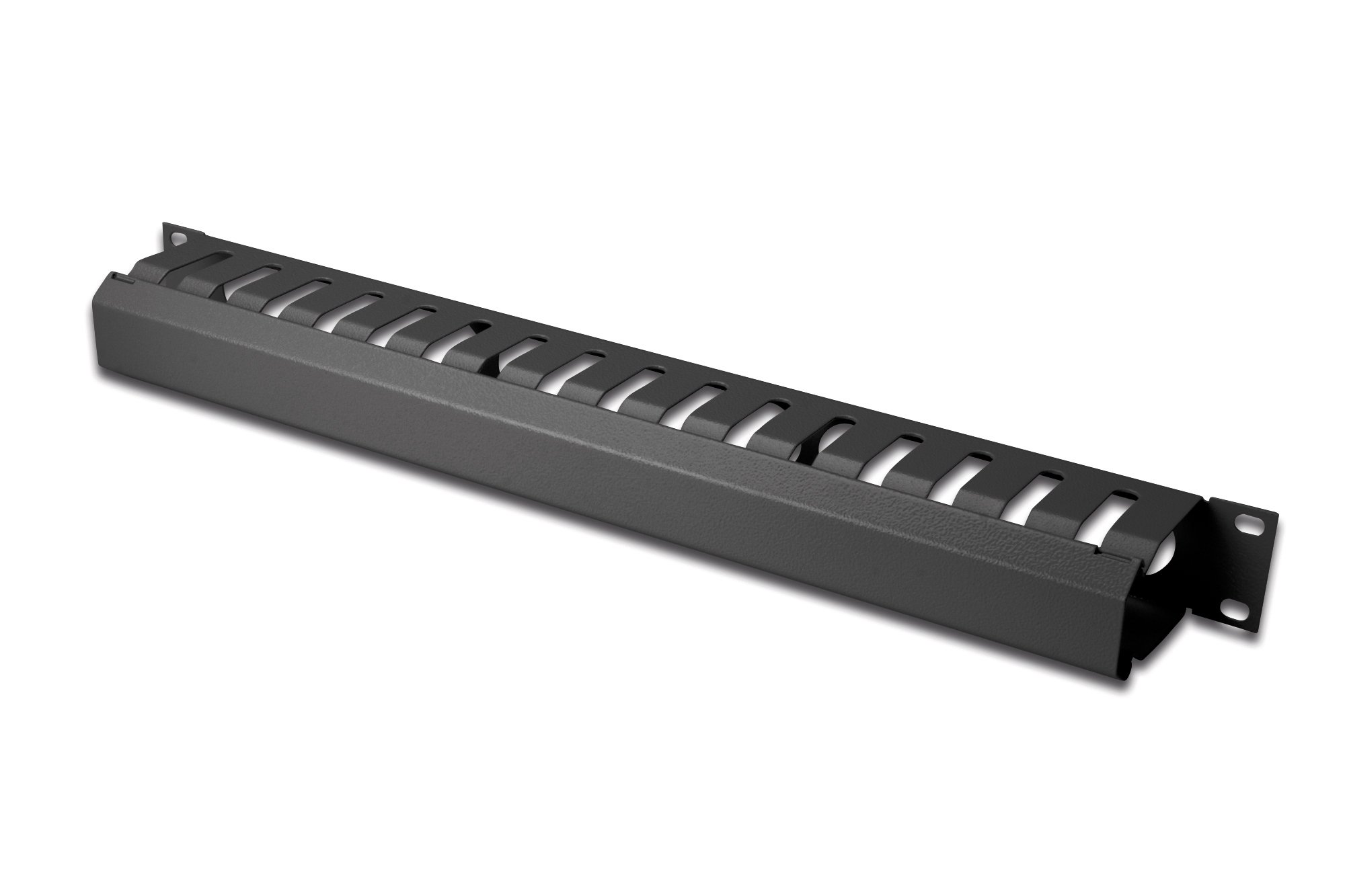 DIGITUS Kabelführungspanel avec abnehmbarer Blende pour 483 mm (19