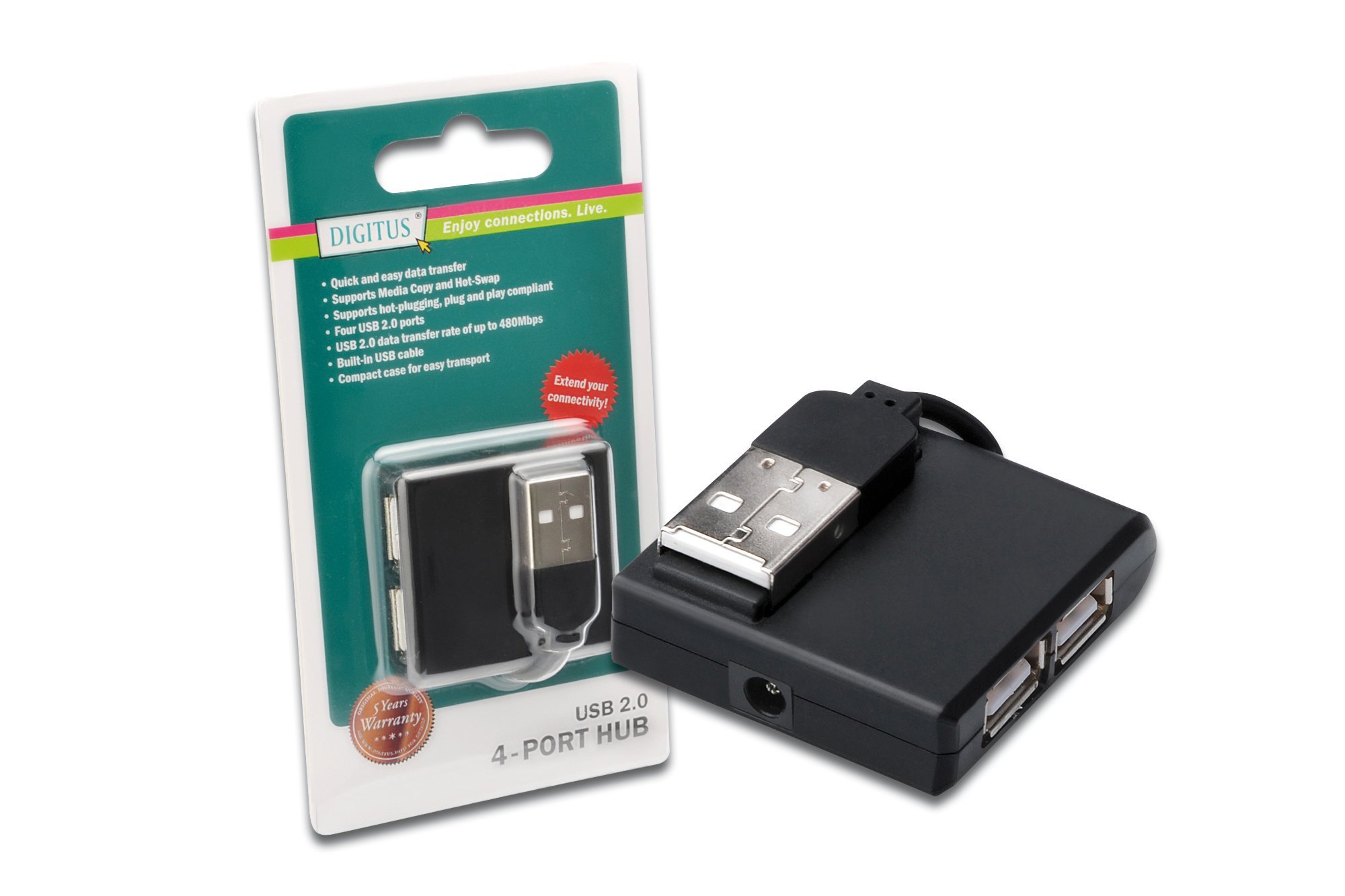 DIGITUS USB 2.0 4-Port
