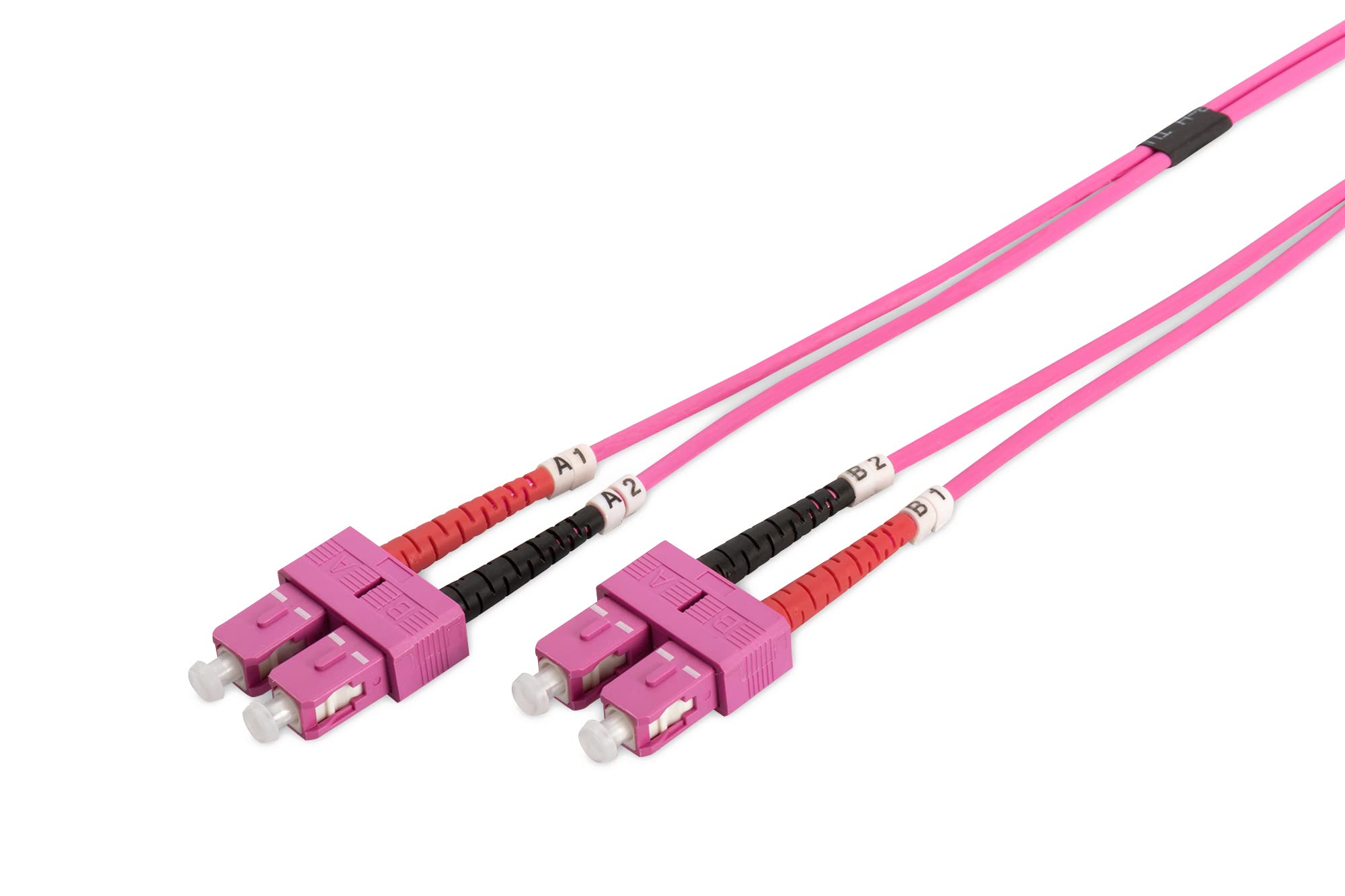 DIGITUS FO patch cord duplex SC to SC MM OM4 50/125u 1 m