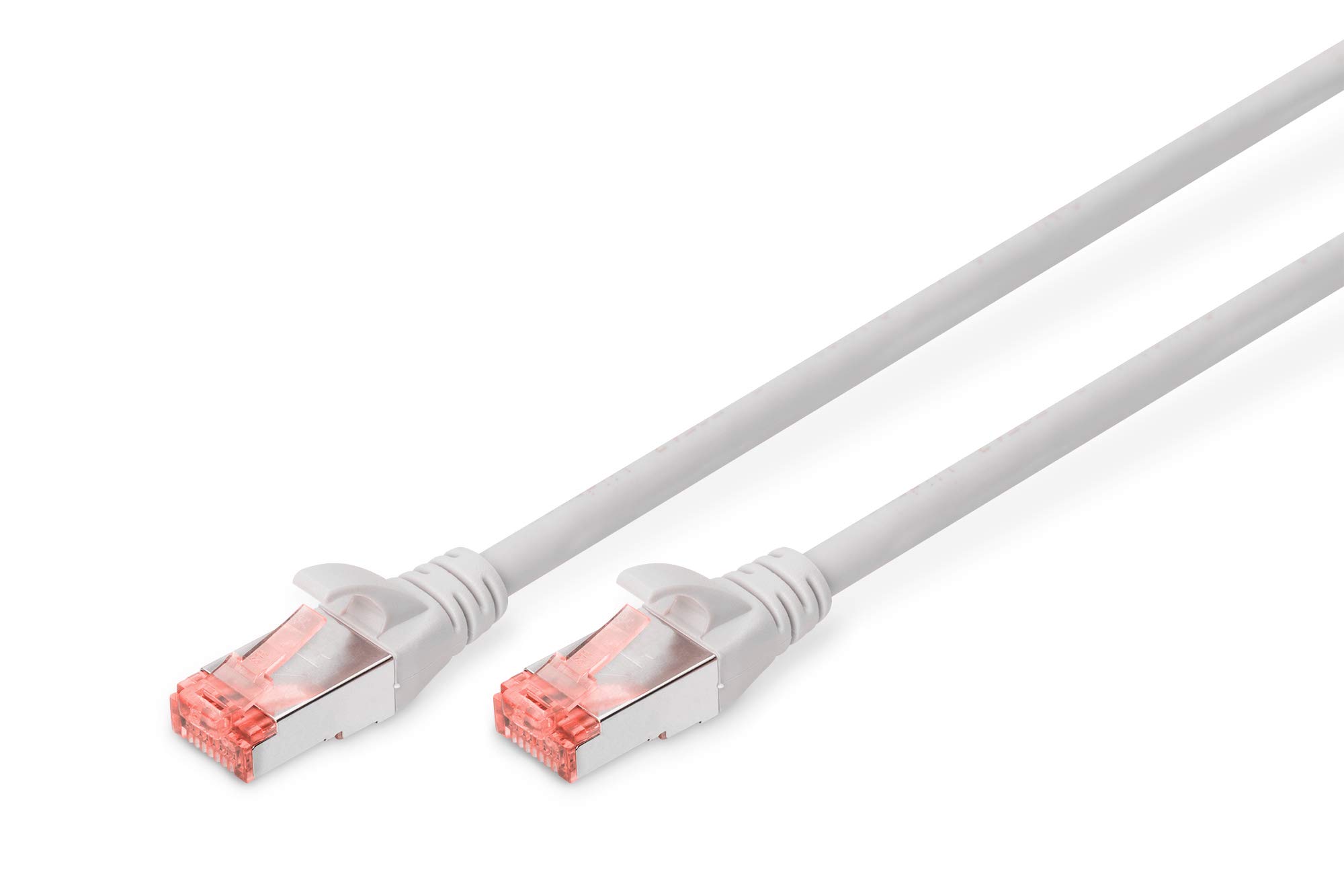 DIGITUS Câble de brassage CAT 6 S-FTP Cu LSZH AWG 27/7 longueur 5 m de couleur grise