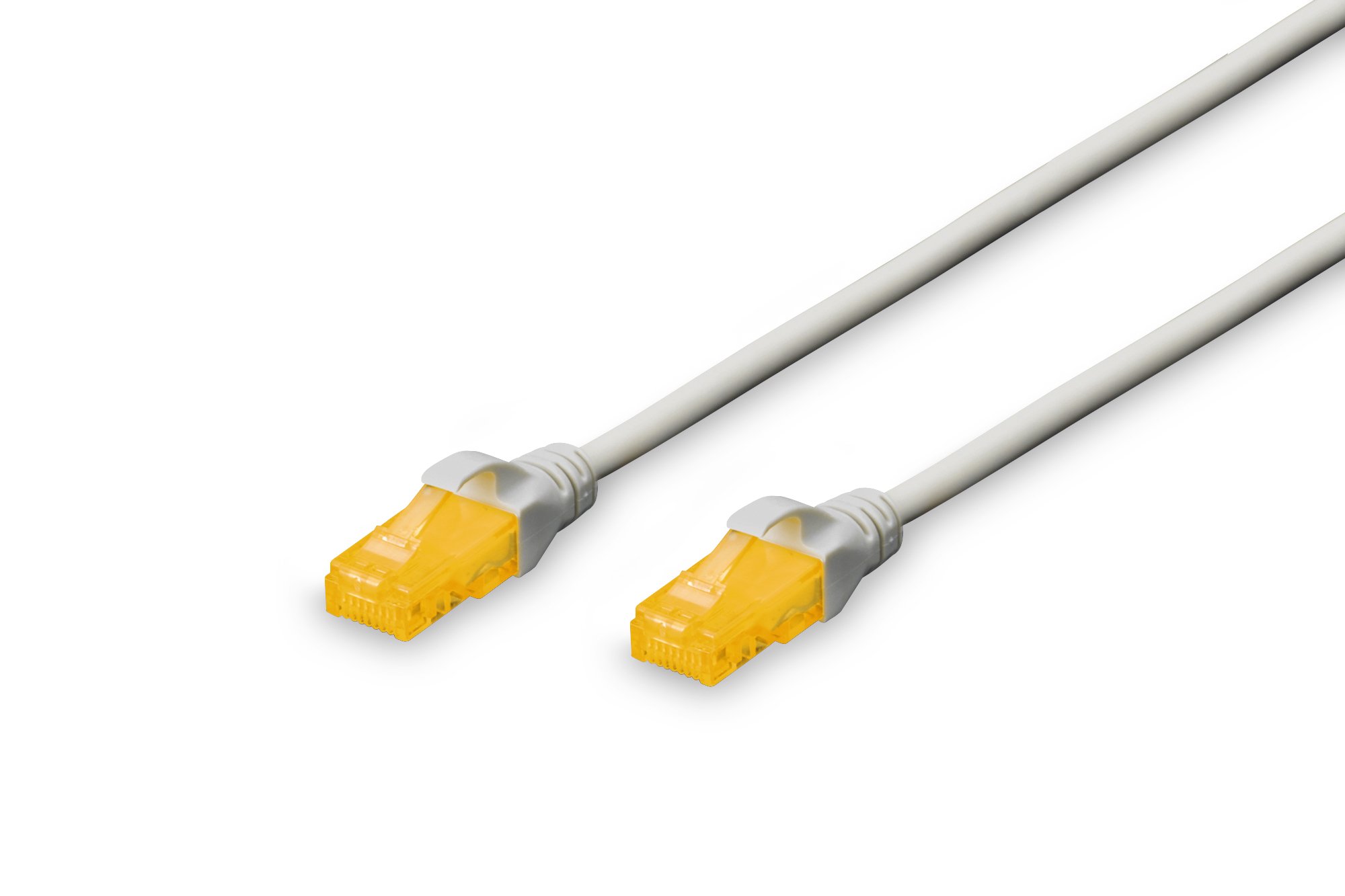 DIGITUS Câbles de brassage CAT 6A U-UTP Cu LSZH AWG 26/7 longueur 10 m de couleur grise