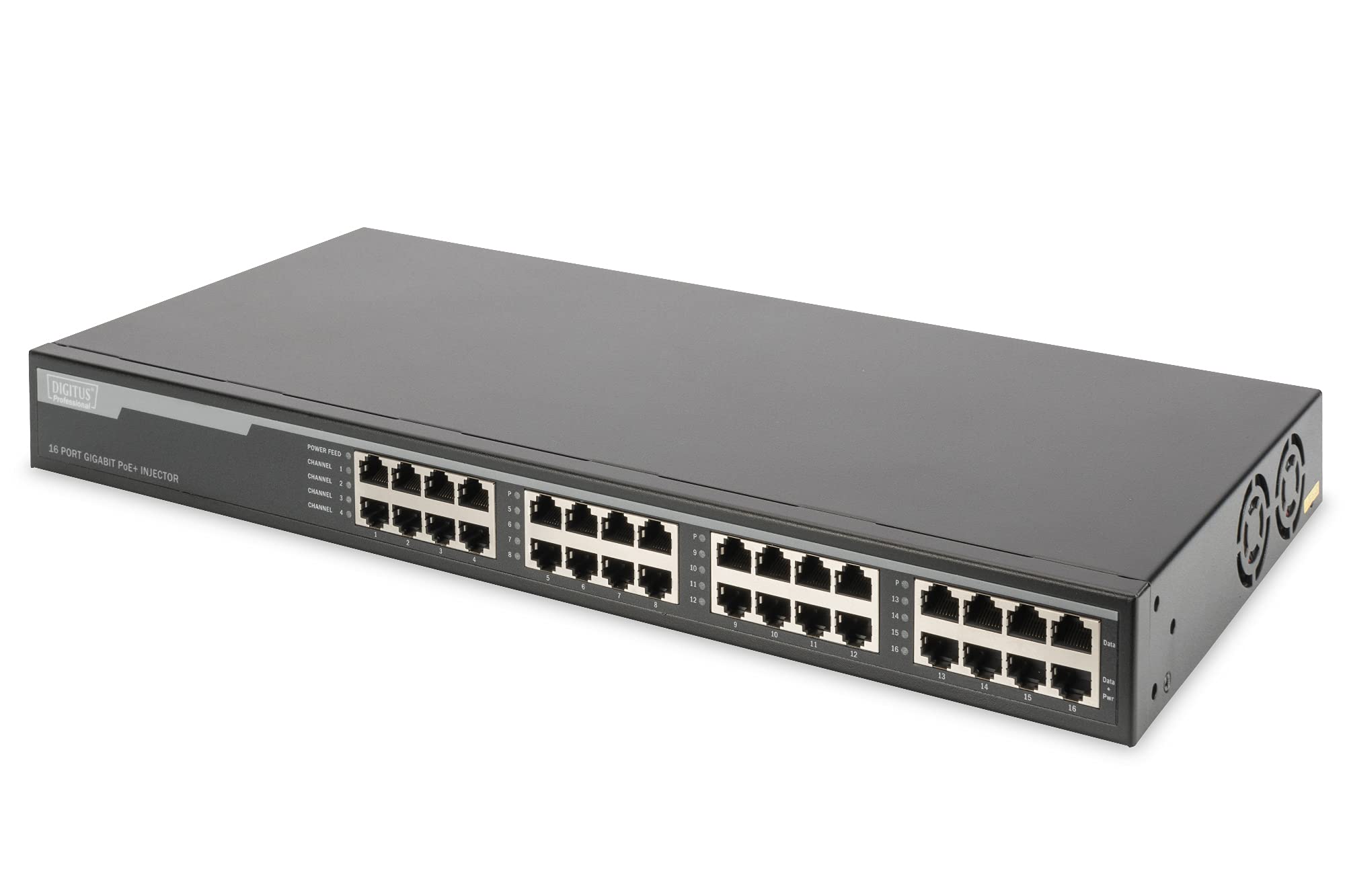 DIGITUS Injecteur Gigabit PoE+ 16 ports