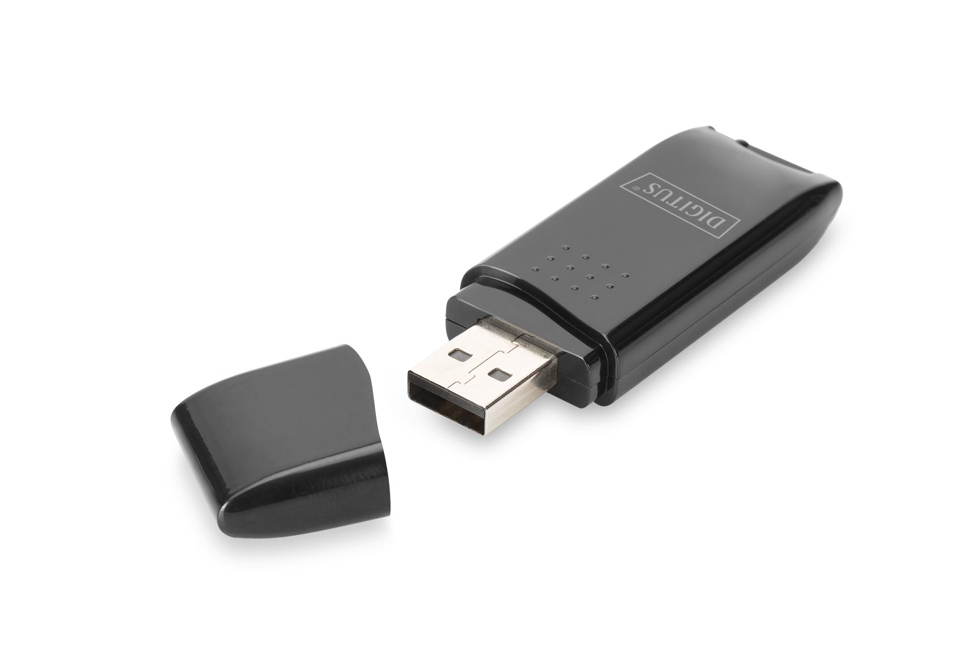 DIGITUS Lecteur de Cartes externe USB 2.0