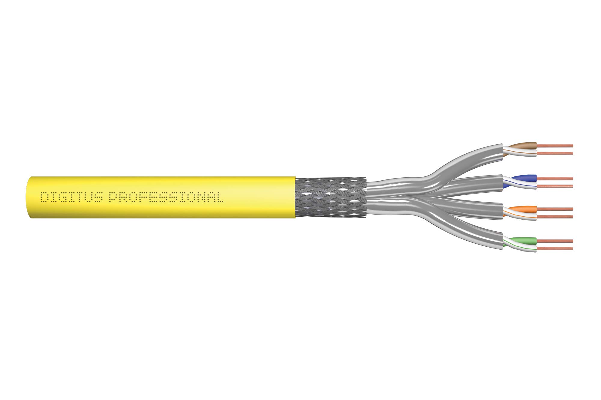 DIGITUS DIGITUS Cat.7A S/FTP Verlegekabel,500m,simplex,Dca-s1a d1 a1
