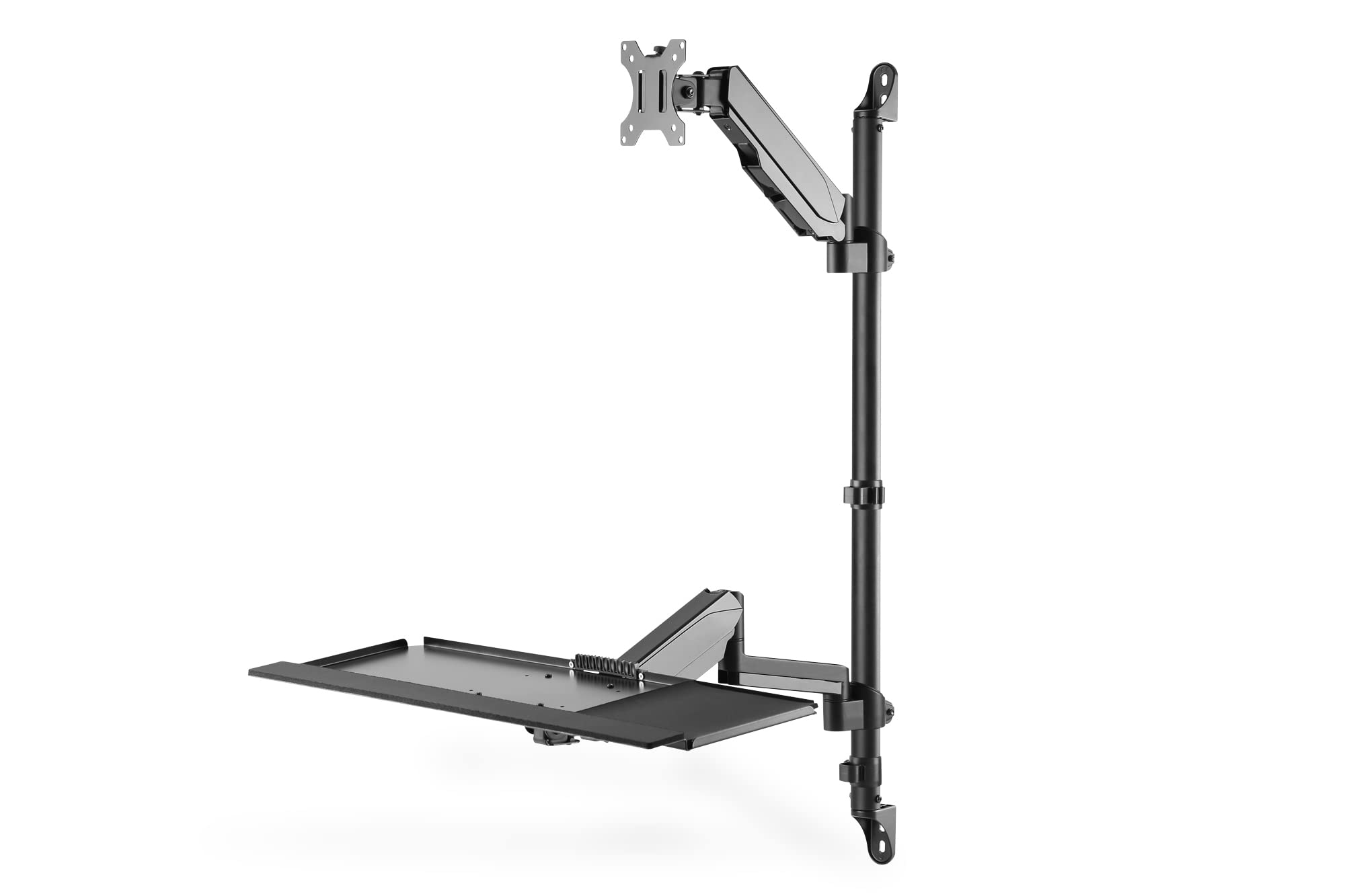 DIGITUS Flexible Single Monitor stand/seat wall-mounted workstation