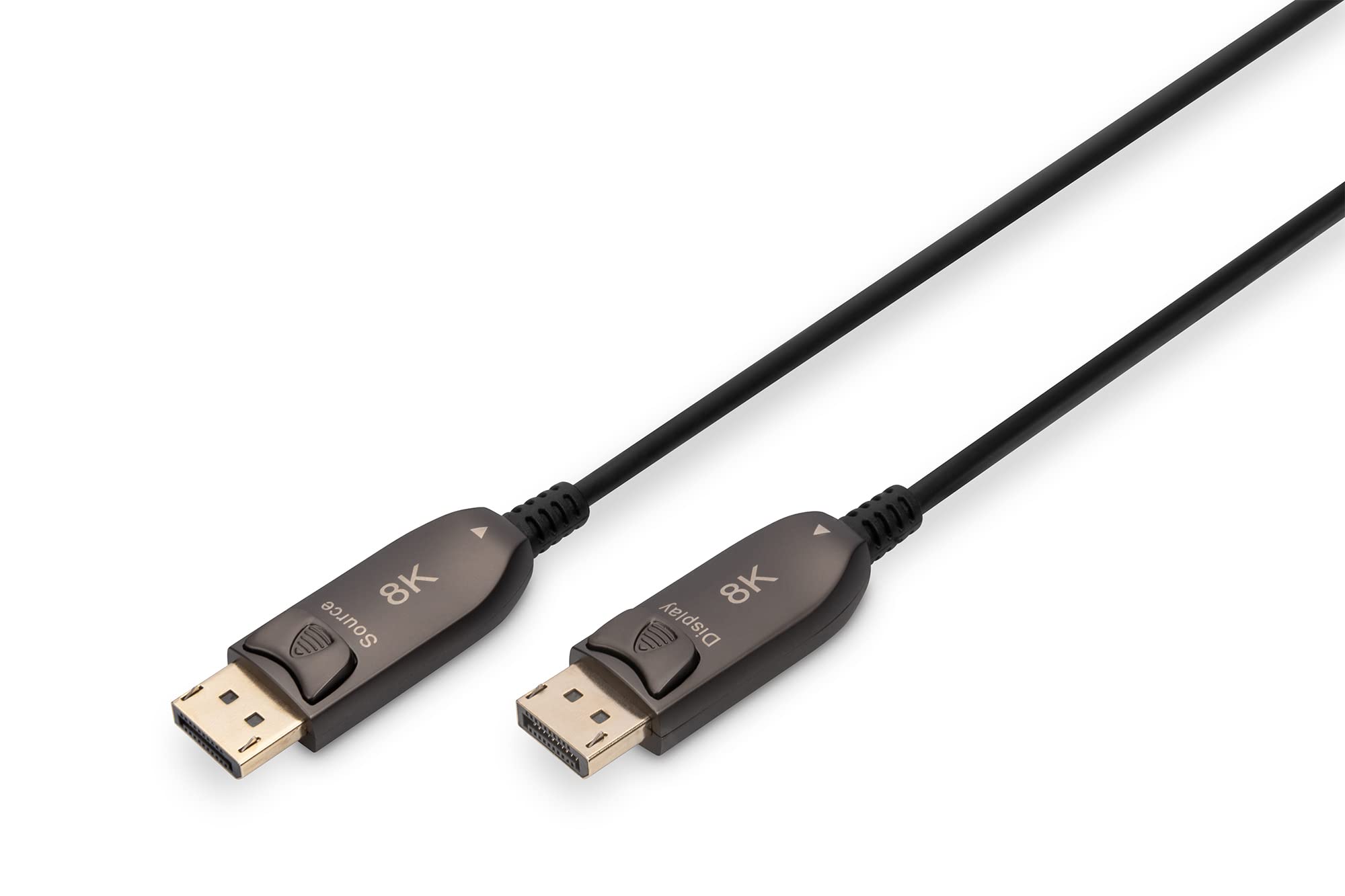 DIGITUS DisplayPort AOC Hybrid Glasfaserkabel