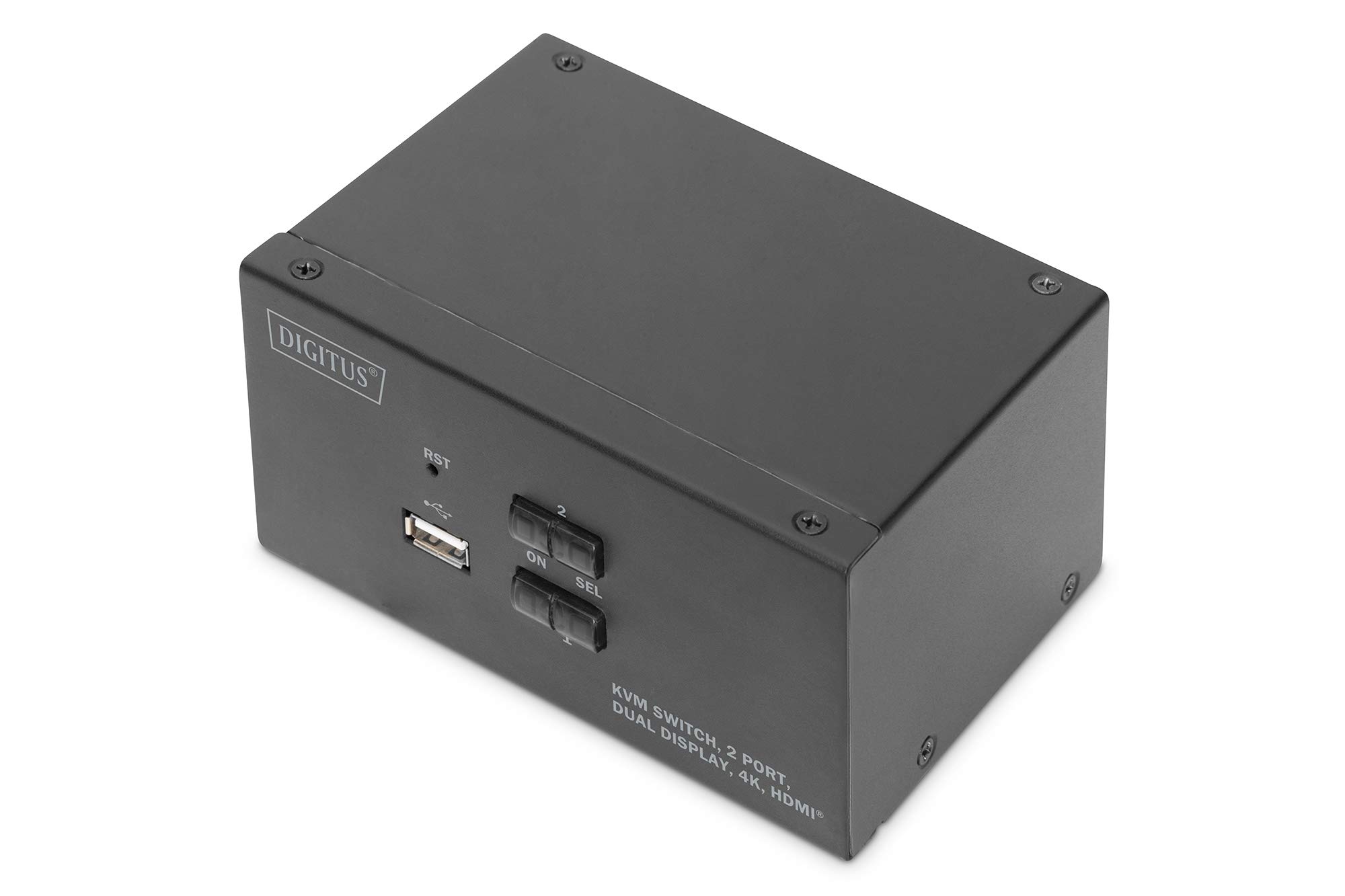 DIGITUS KVM-Switch Dual-Display 4K HDMI