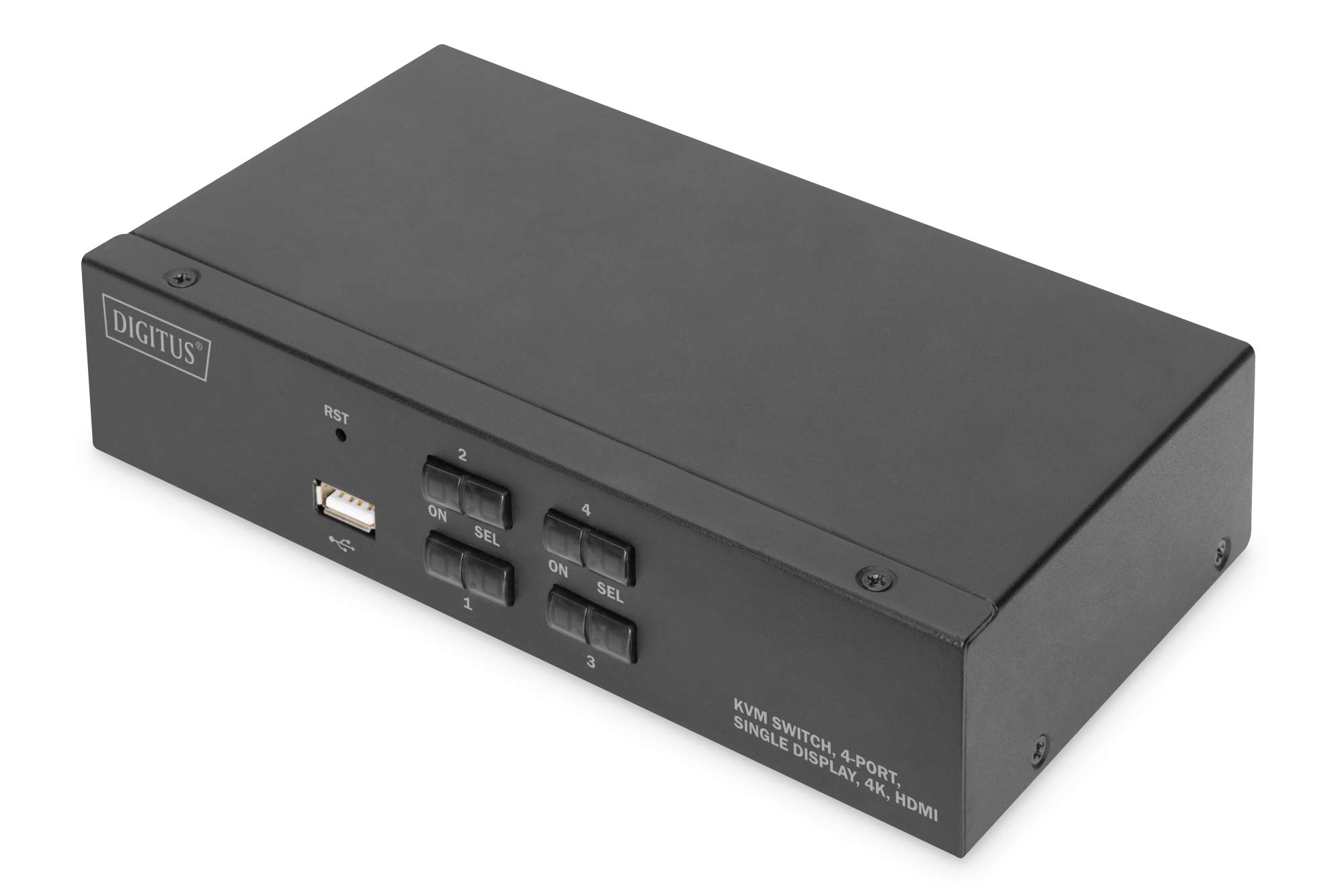 DIGITUS Desktop HDMI KVM Switch 4-Port