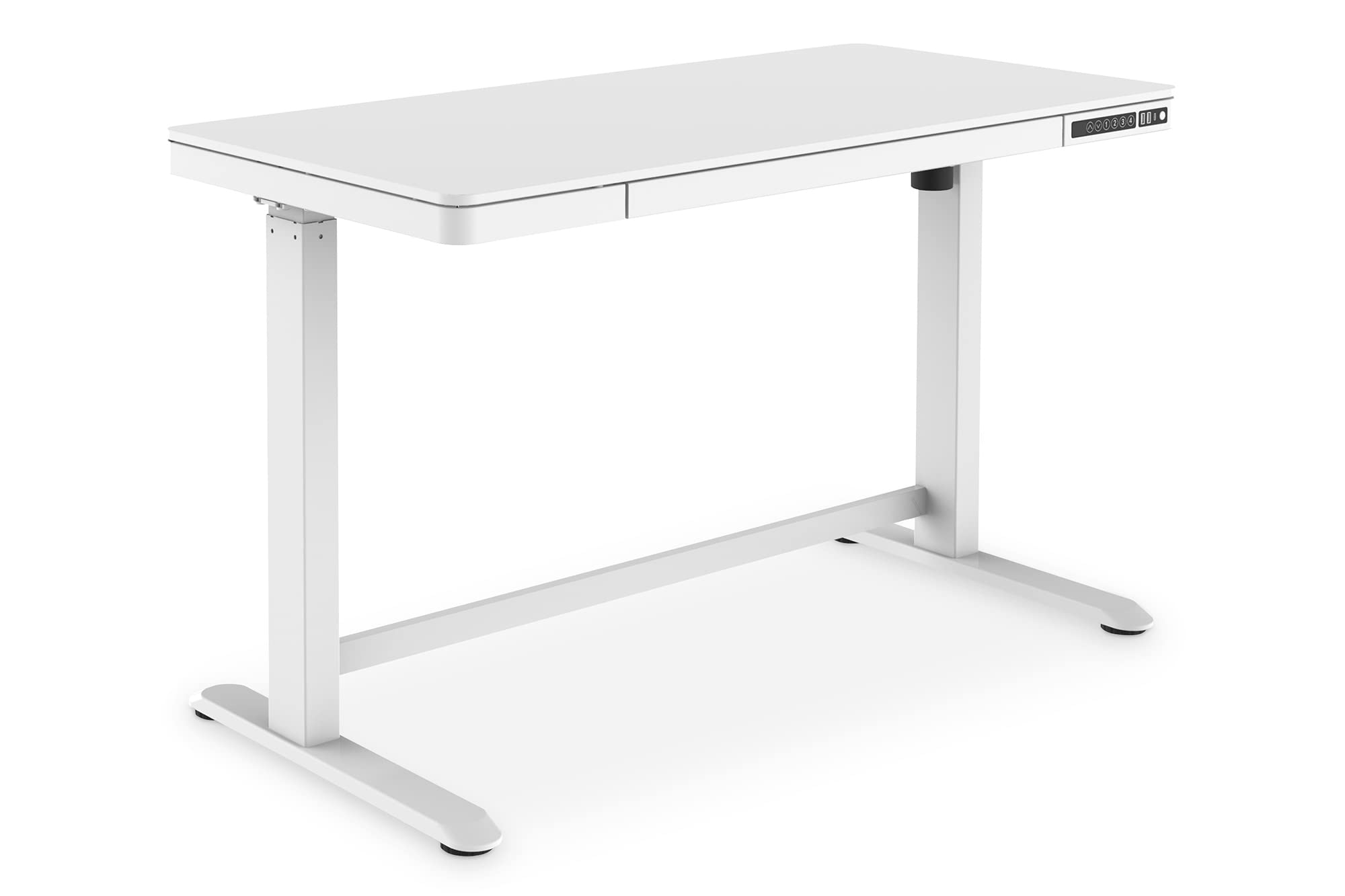 DIGITUS Elektrisch höhenverstellbarer Schreibtisch avec USB-Ladestation et Schublade DA-90406