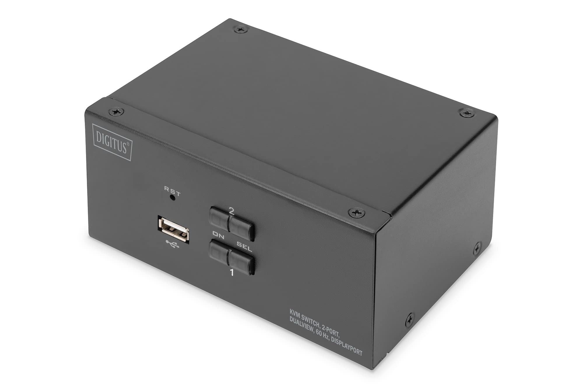 DIGITUS KVM-Switch DisplayPort 2x 1