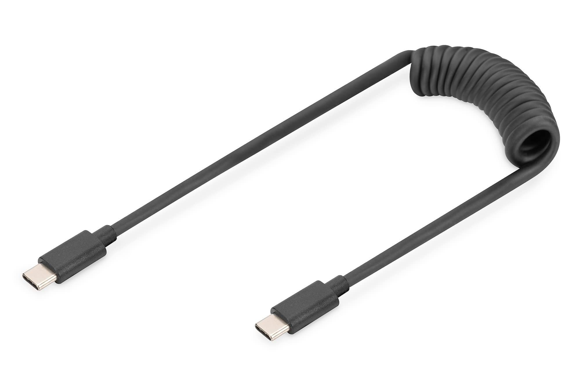 DIGITUS USB 2.0 Spiralkabel USB-C > USB-C