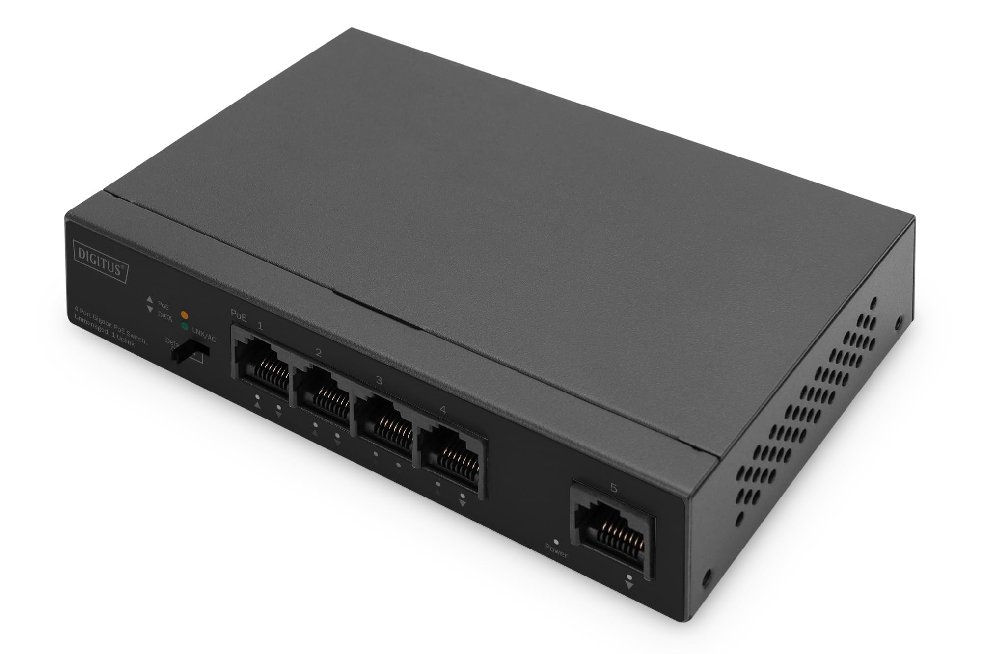DIGITUS 4+1-Port Gigabit PoE