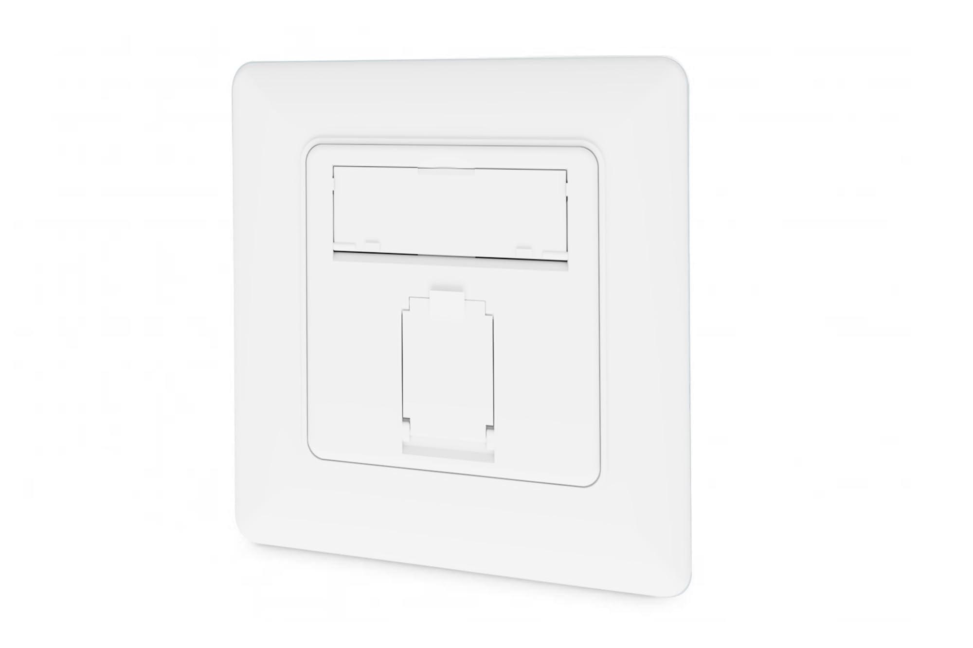 DIGITUS DIGITUS Netzwerkdose CAT 6A Klasse EA geschirmt 1xRJ45 weiß