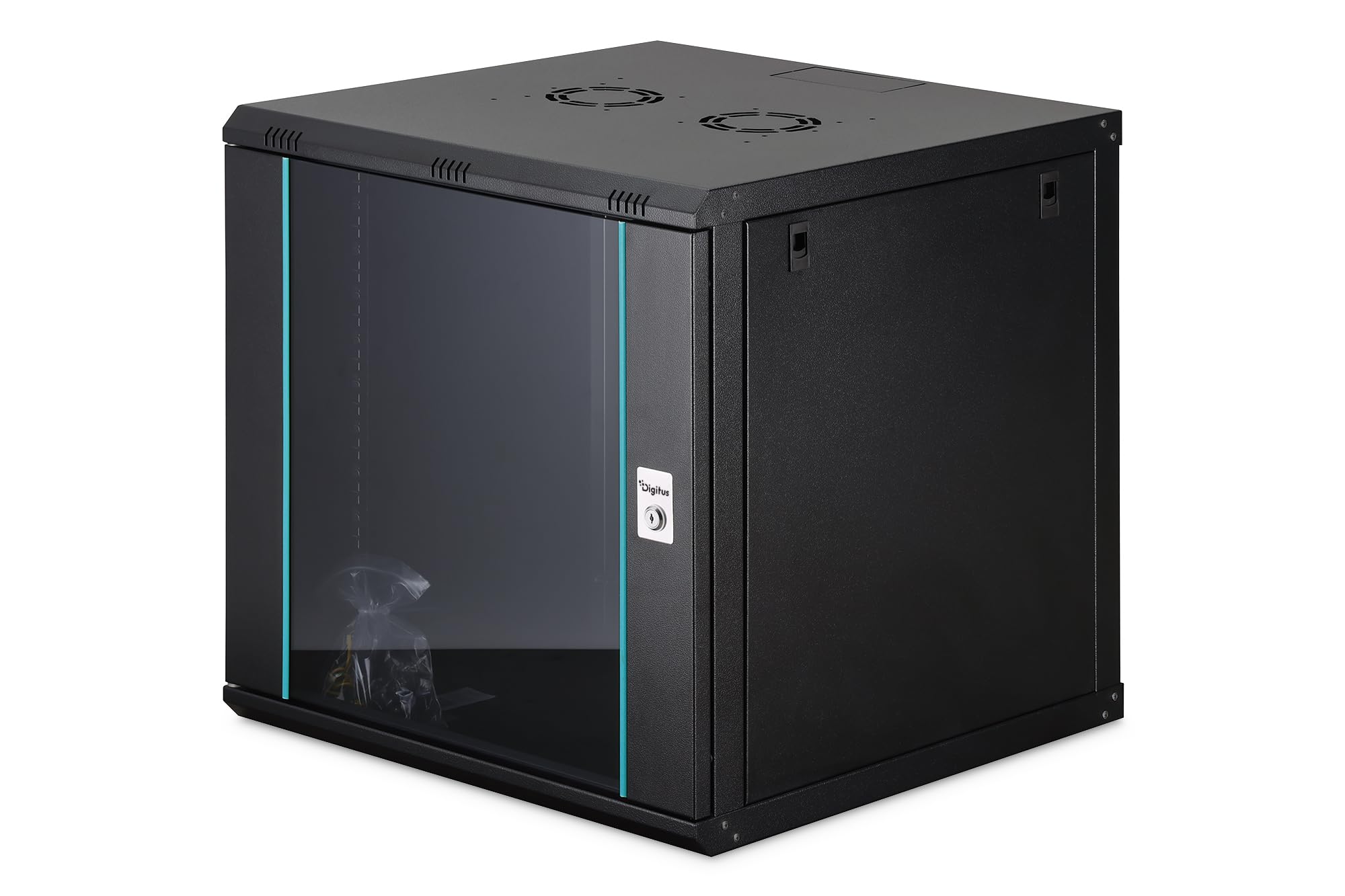 DIGITUS DIGITUS Wandgehäuse     Dynamic 12HE 600x600mm       schwarz