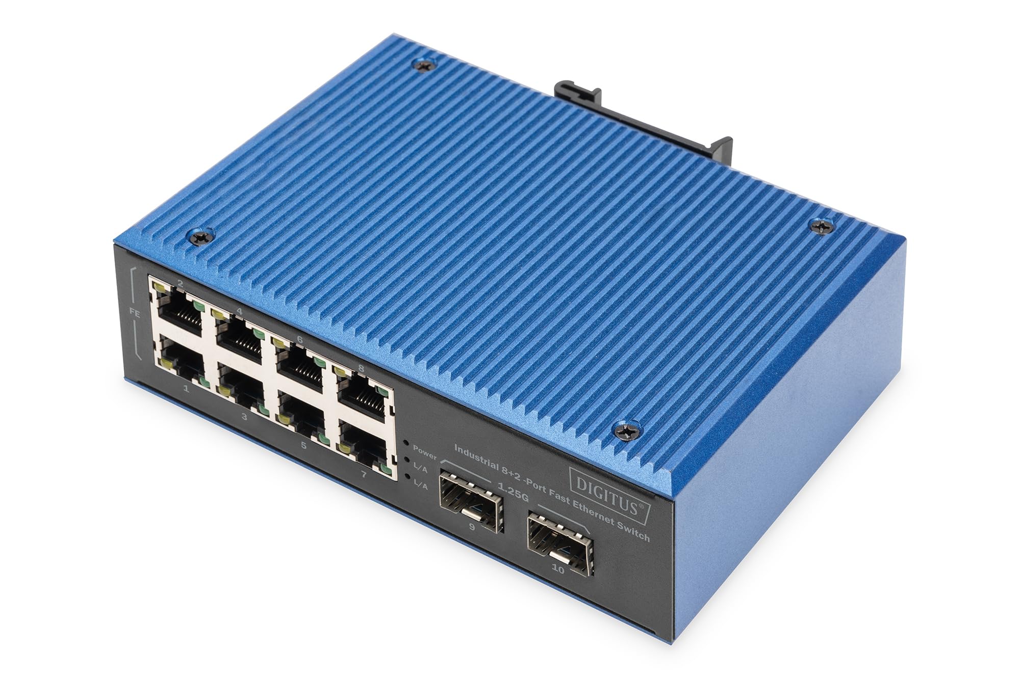DIGITUS DIGITUS Switch 8+2-Port Fast Ethernet