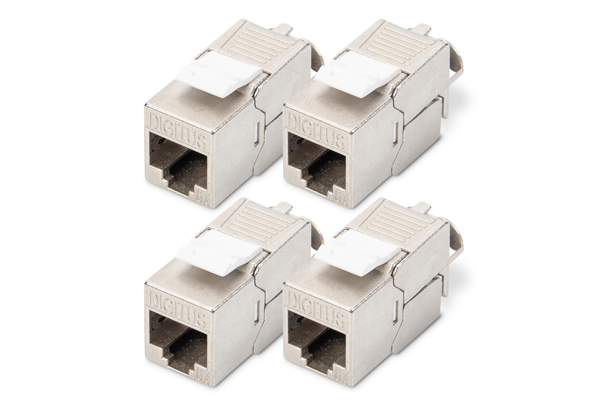 DIGITUS DIGITUS Keystone Jack Cat6A/RJ45->LSA geschirmt 500MHz 4St