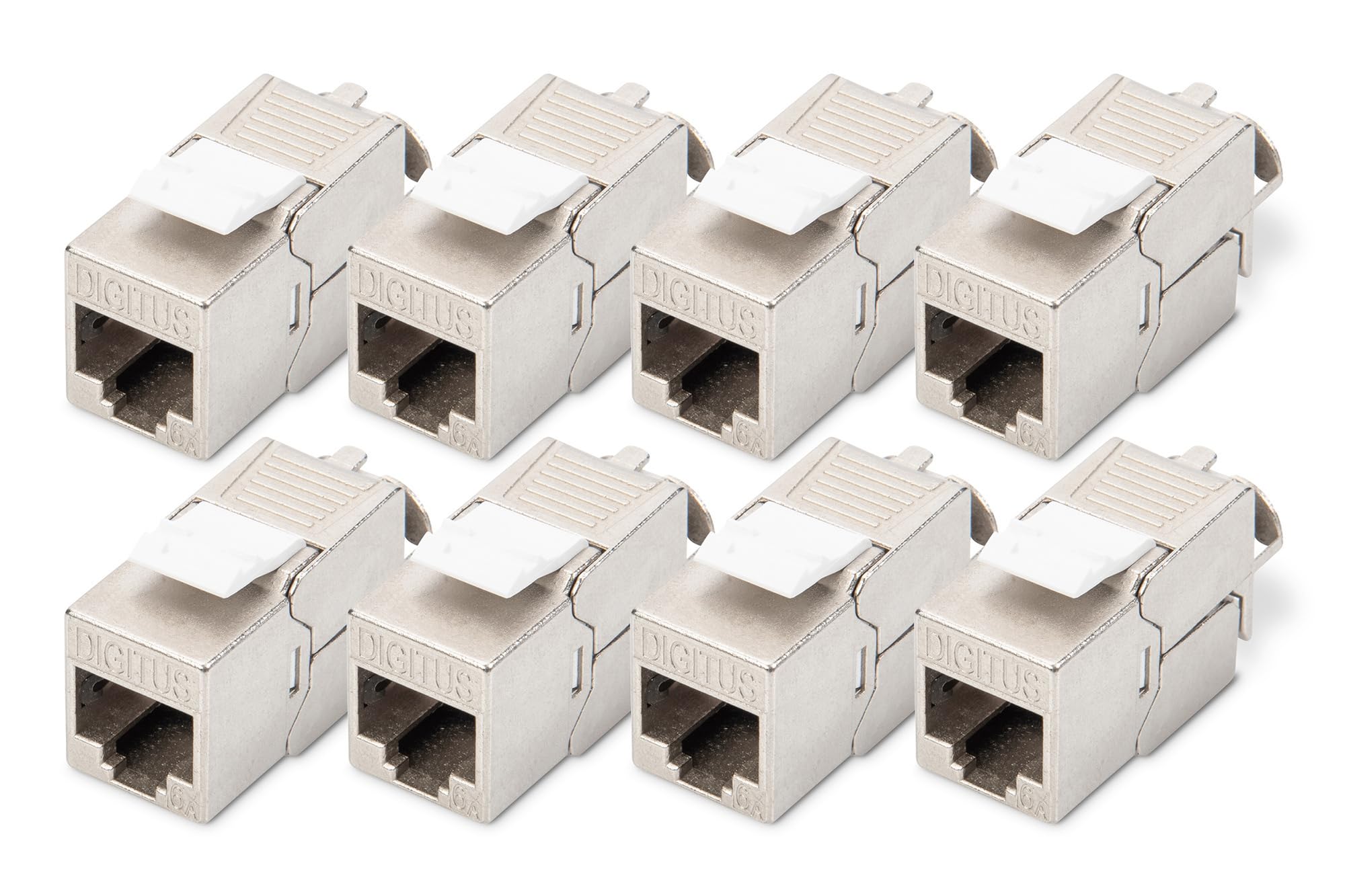 DIGITUS DIGITUS Keystone Jack Cat6A/RJ45->LSA geschirmt 500MHz 8St
