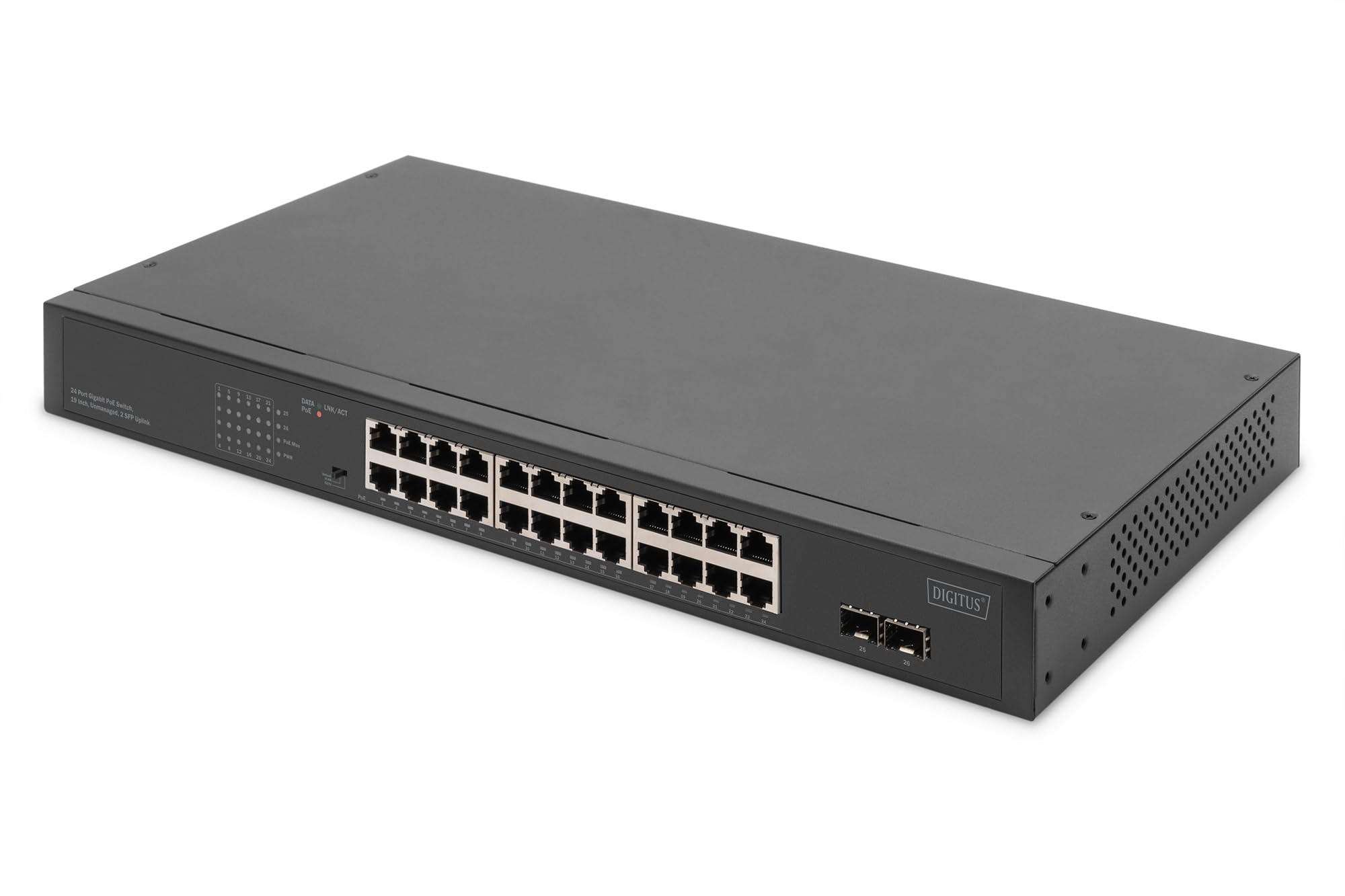 DIGITUS 24-Port Gigabit DN-95348-2 PoE