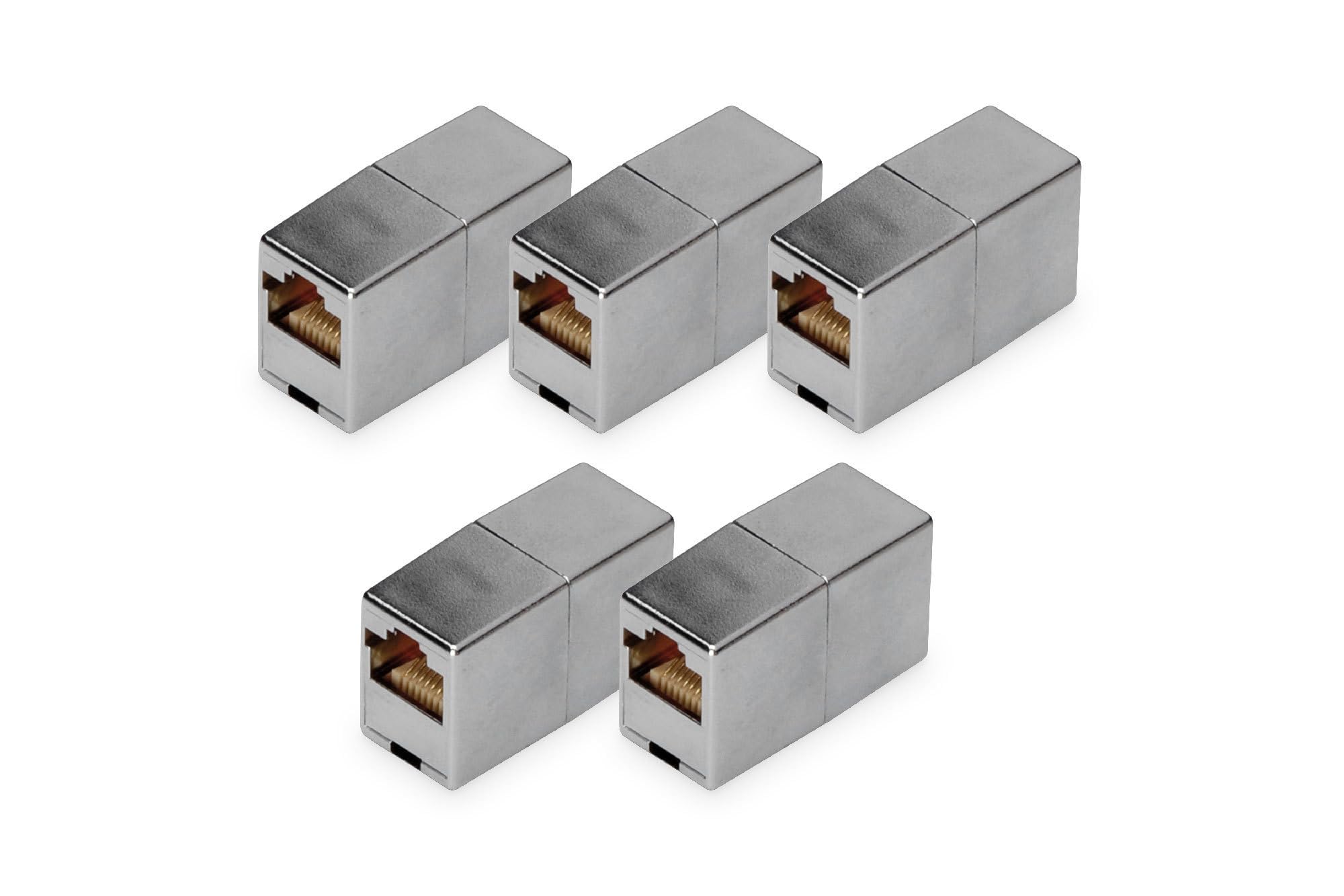 DIGITUS DIGITUS Modular Kupplung RJ45 CAT 5e, Klasse D 5 Stück