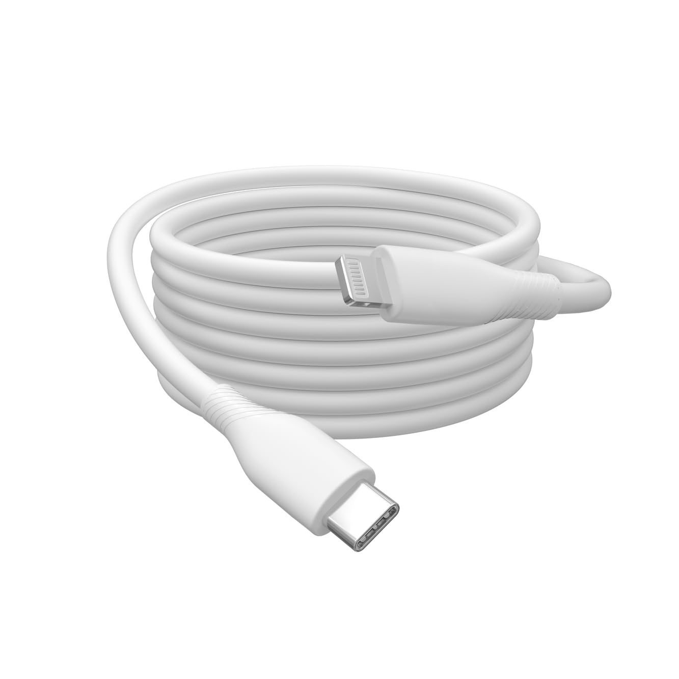 DIGITUS DIGITUS USB 2.0 Kabel Typ C-Lightning Silikon 2m weiß