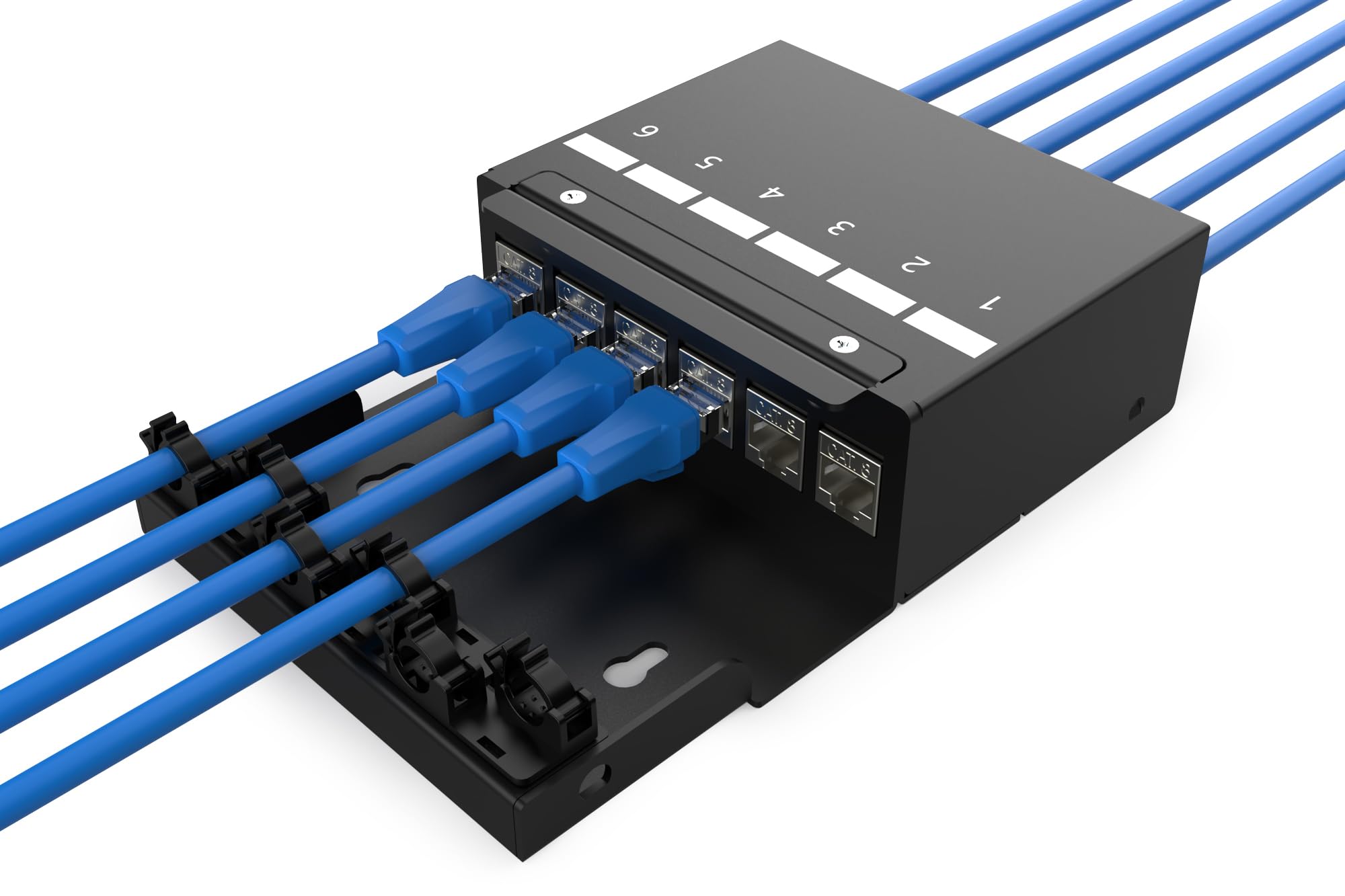 DIGITUS DIGITUS Konsolidierungspunkt-Box 6Ports Keystone Module