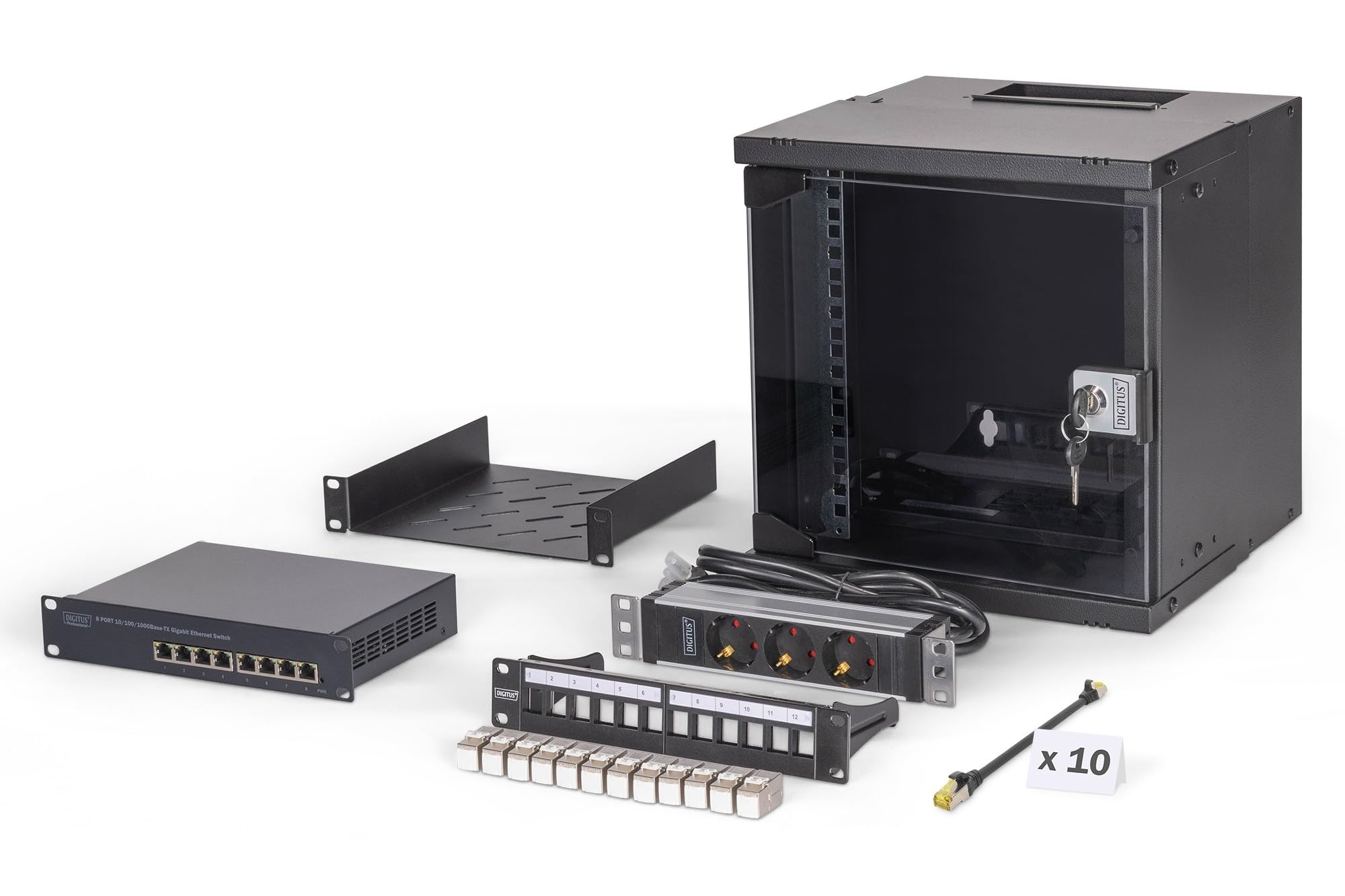 DIGITUS Netzwerk-Set SOHO Pro 10