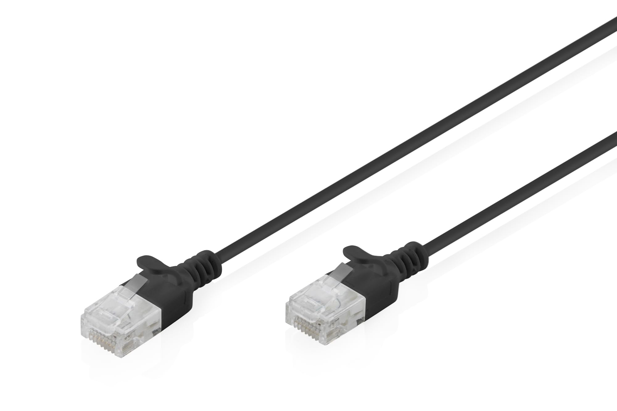 DIGITUS DIGITUS Patchkabel CAT 6 U-UTP Slim 15m Schwarz