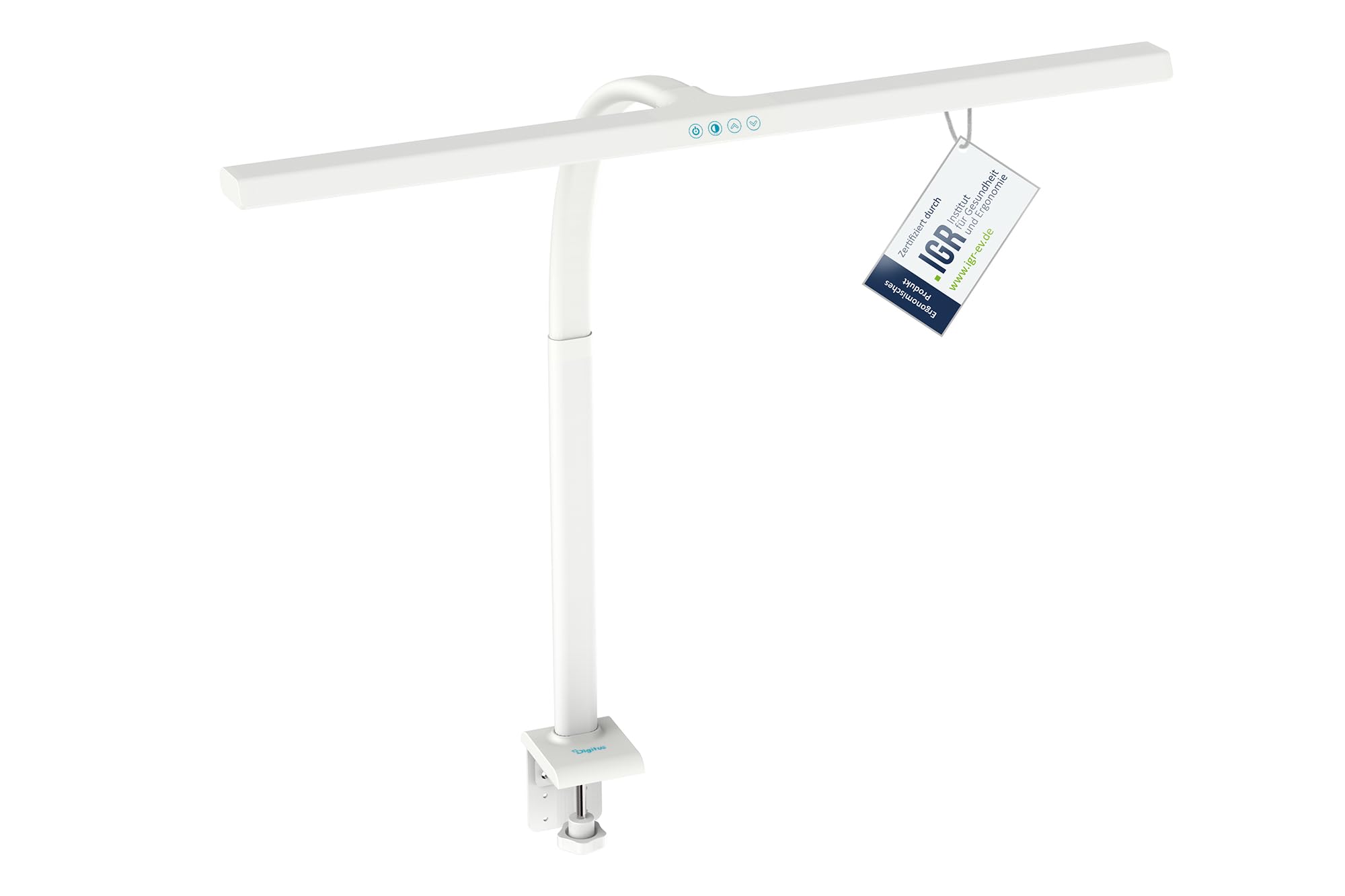 DIGITUS DIGITUS LED Schreibtisch-Leuchte 80cm, 2400lm, 16W, weiß