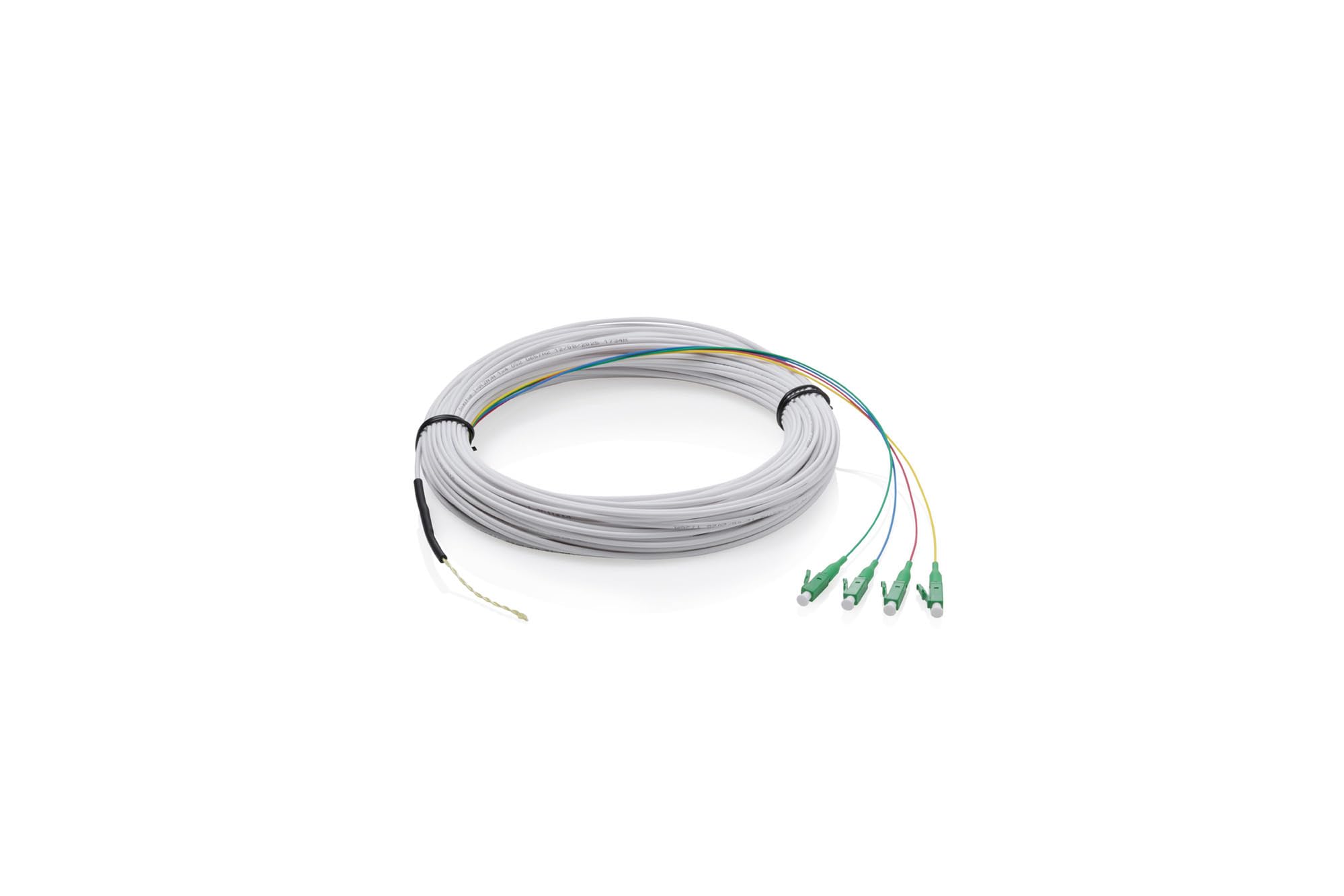 DIGITUS DIGITUS FTTH  Kabel 4 LC/APC 30 m Singlemode 4 Fasern