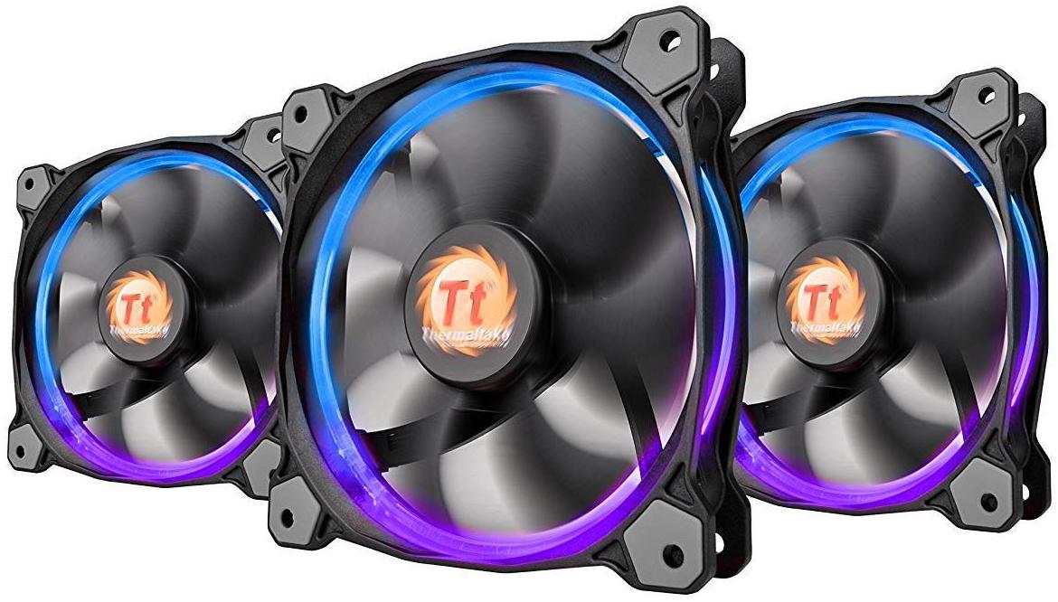 THERMALTAKE Ventilateur pour boîtier PC 3x Riing 12 LED RGB
