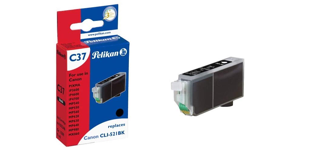GENERIQUE Cartouche compatible Canon CCLI521BK Noir pour Imprimante PIXMA IP4600