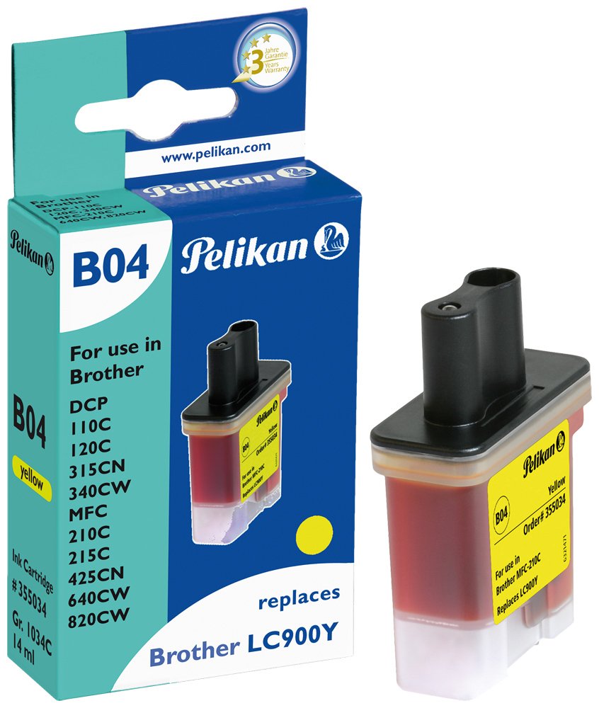 GENERIQUE Cartouche d'Encre Compatible Brother LC900Y/LC950Y - jaune