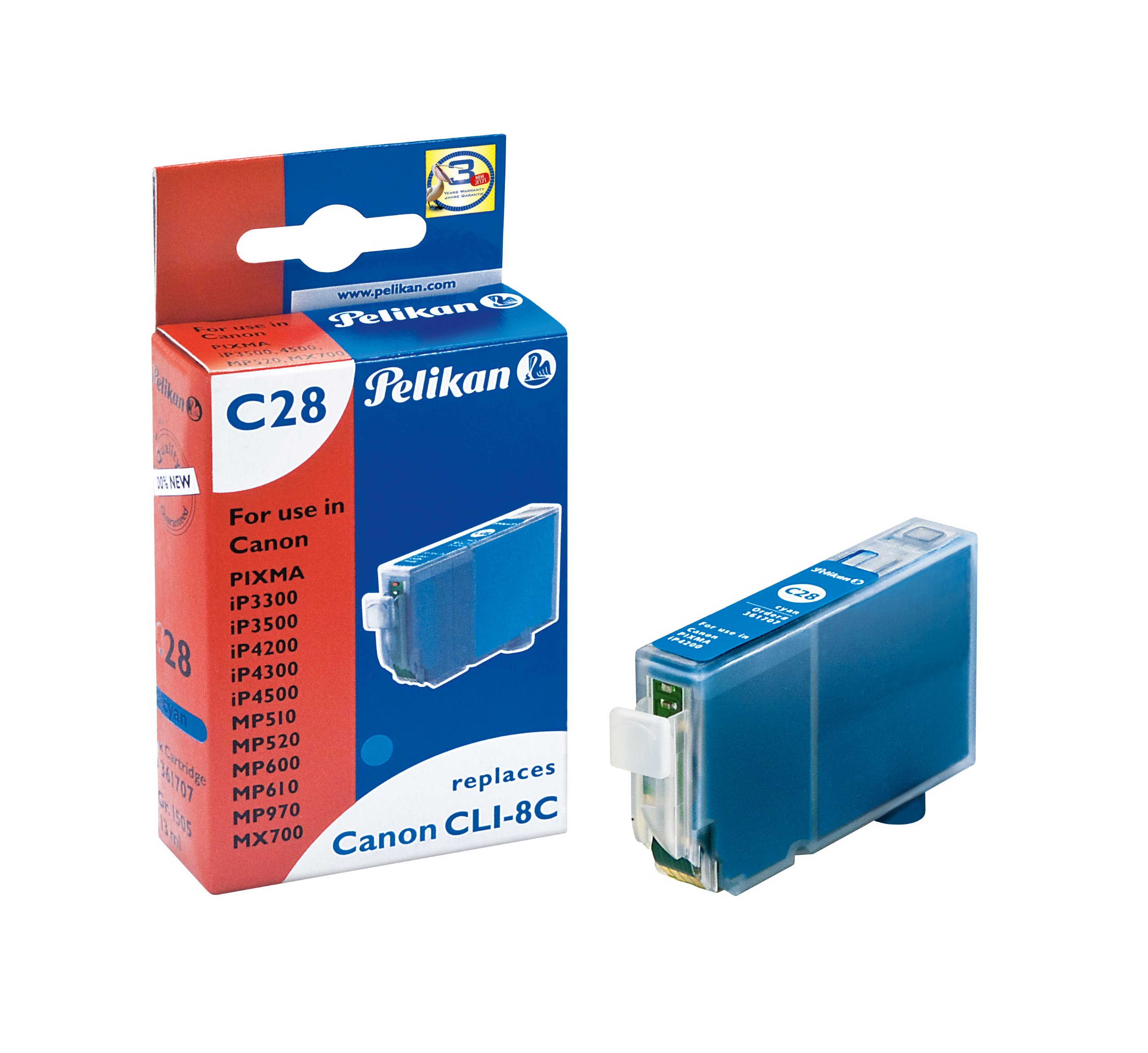 GENERIQUE cartouche compatible CANON SI-CCLI8C CYAN