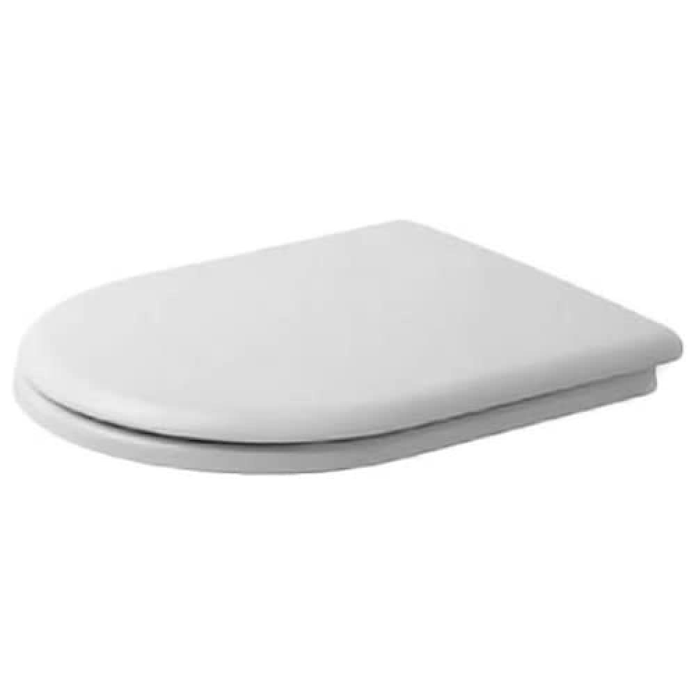Duravit 0066910000 Abattant de WC avec charnières en acier inoxydable Blanc