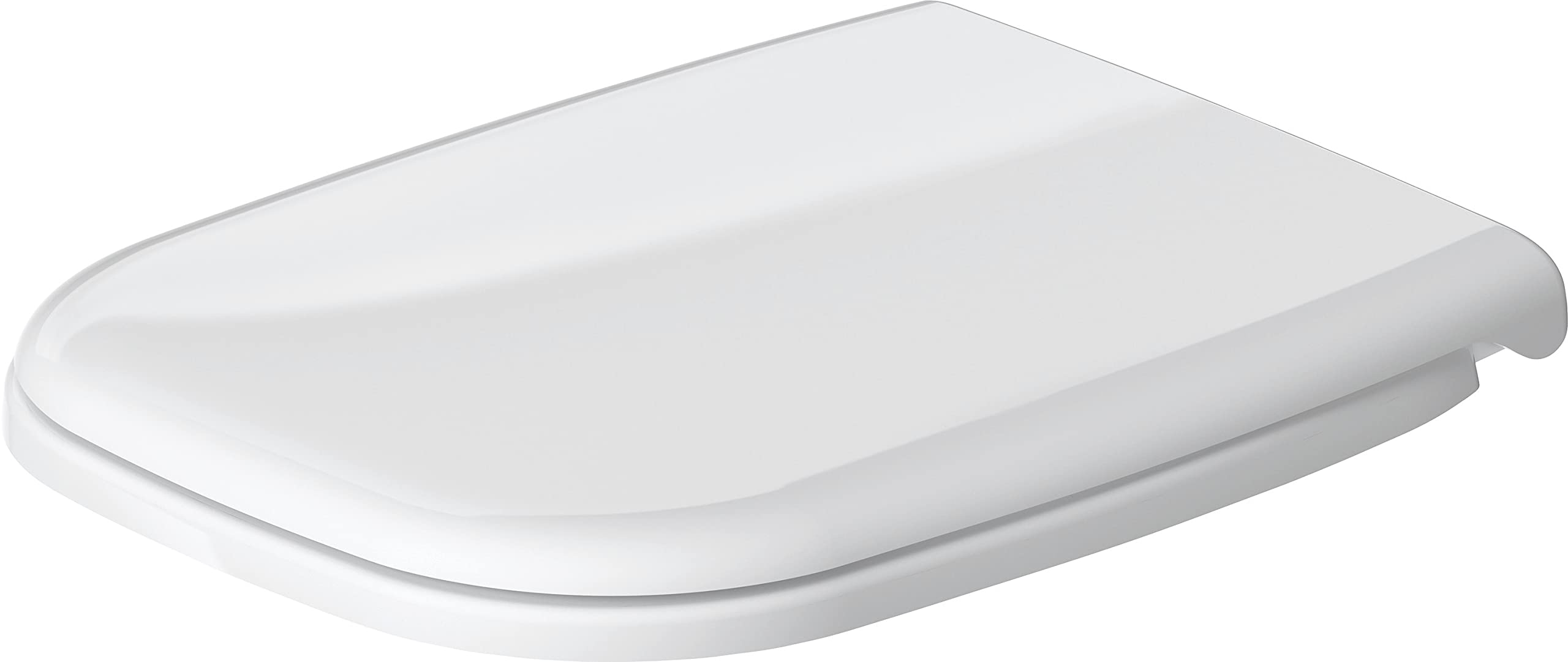 Duravit Abattant de WC en D CODE Compact avec charnières Softclose plastique