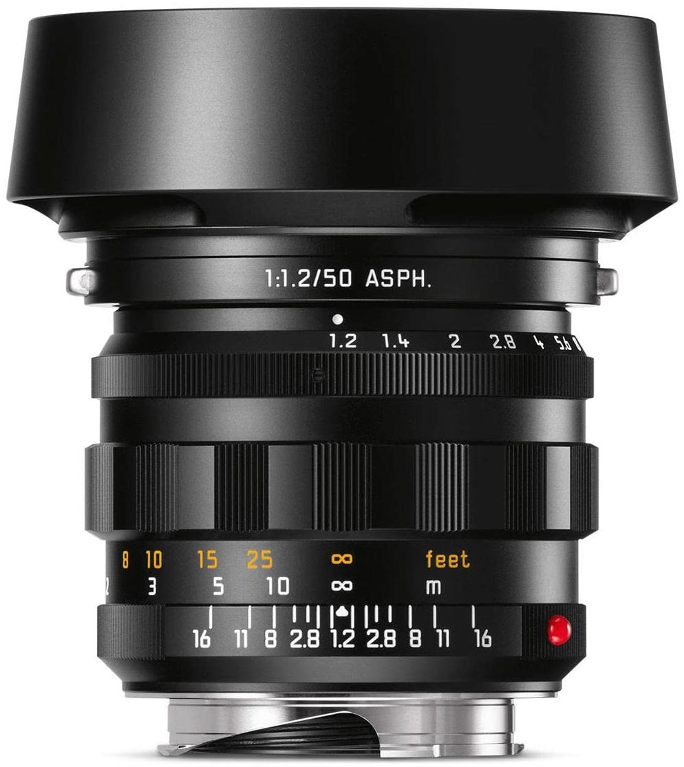 Leica Objectif hybride Noctilux M 50mm f/1,2 ASPH Noir