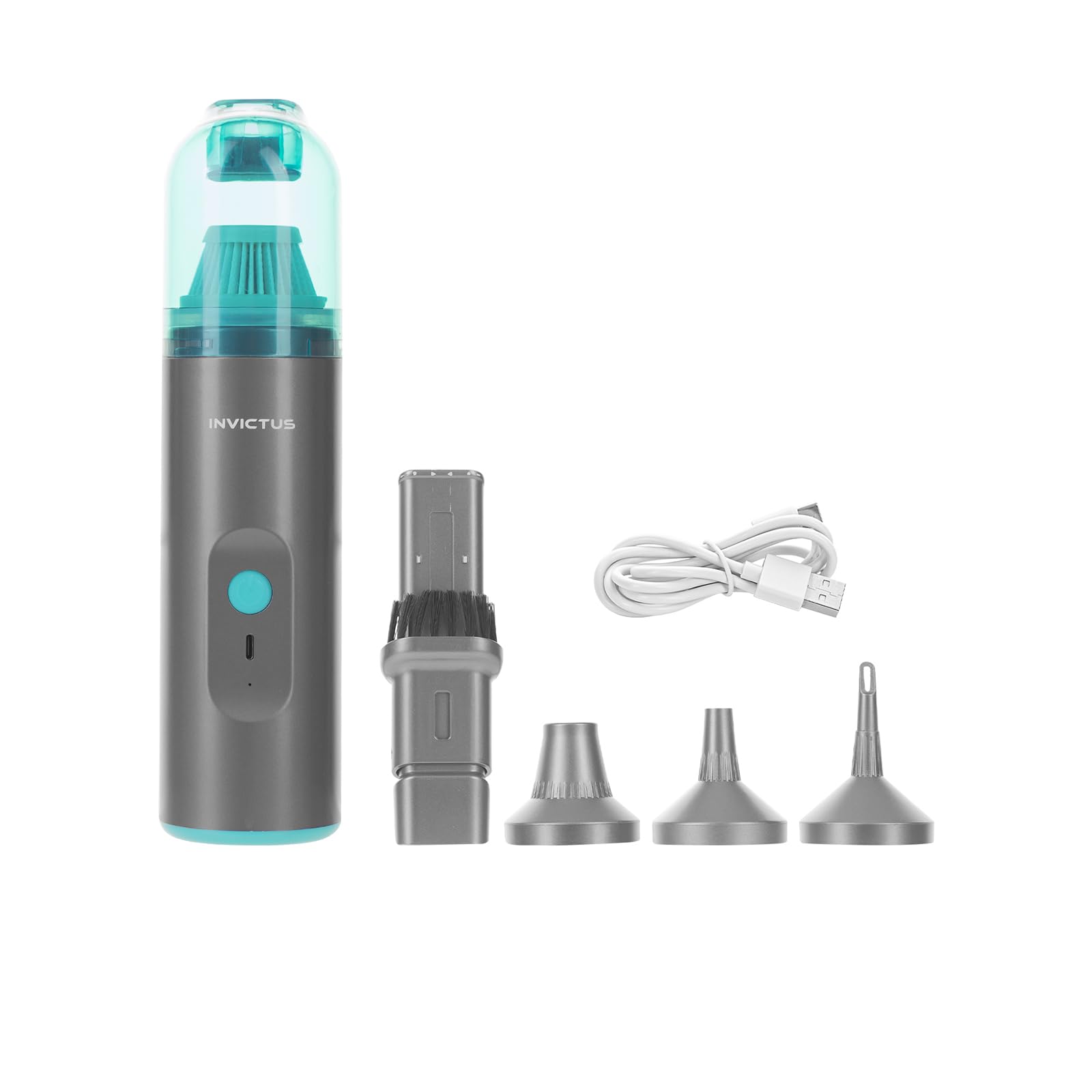 GENIUS INVICTUS ONE HOME 2in1 Handstaubsauger/Luftpumpe Set 8tlg.