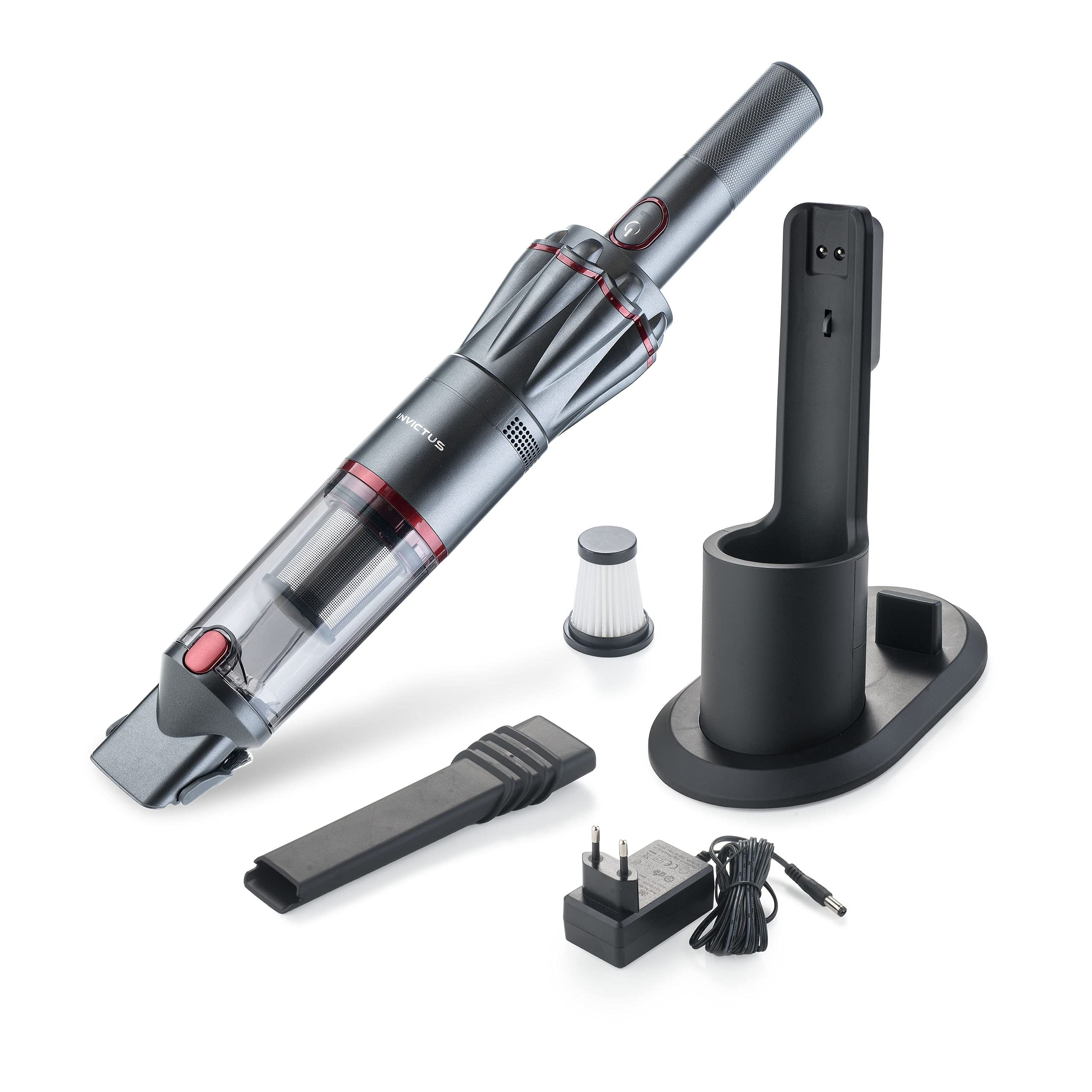 GENIUS INVICTUS ONE BLDC 1000 Handstaubsauger Set 9tlg 90W HEPA