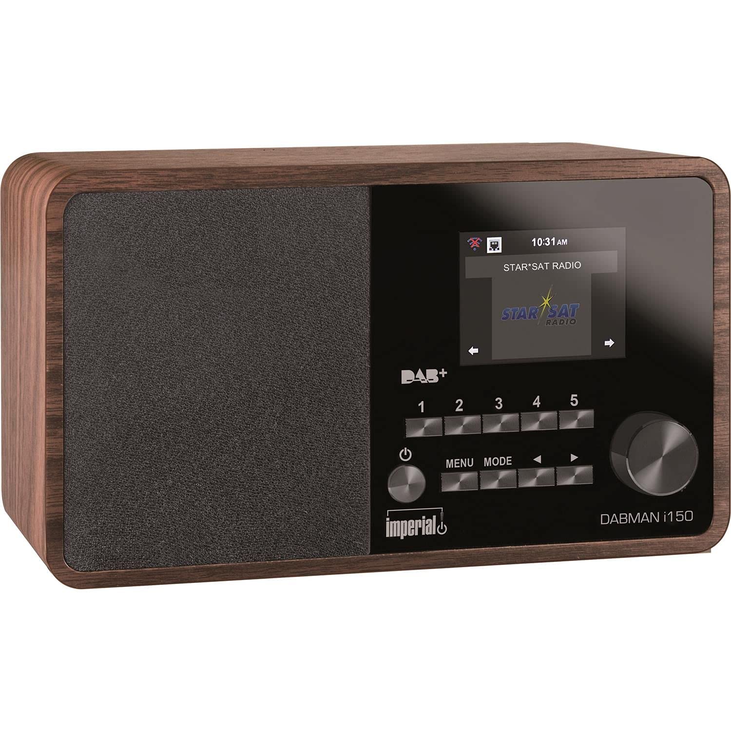 Imperial DABMAN i150 Compact Hybrid Radio DAB+ / FM / Internet Wood Look