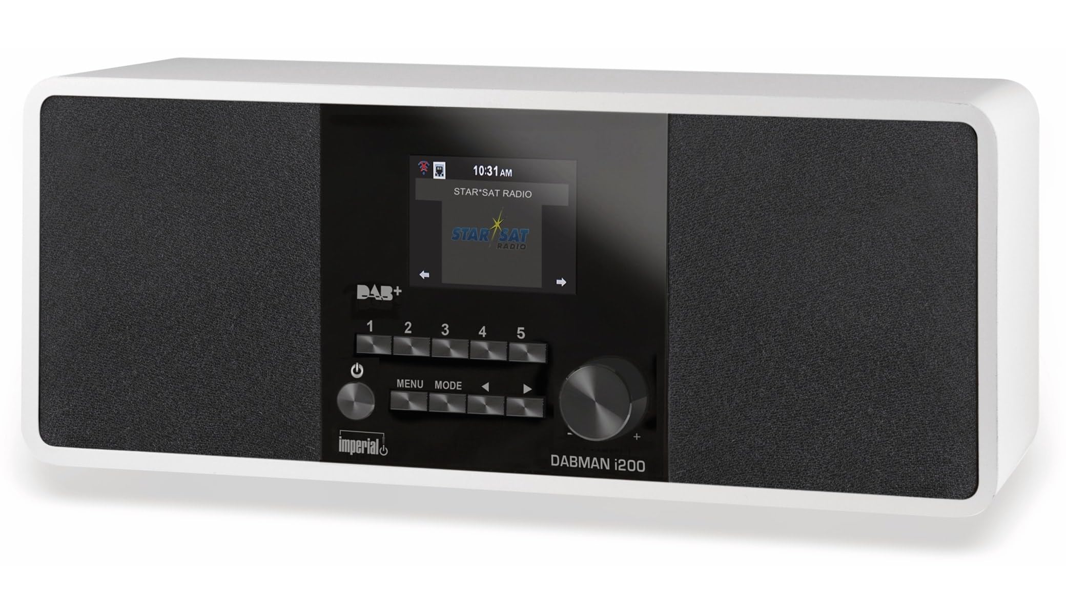 Imperial DABMAN i200 Radio stéréo multifonctionnelle DAB+ / FM / Internet Blanc