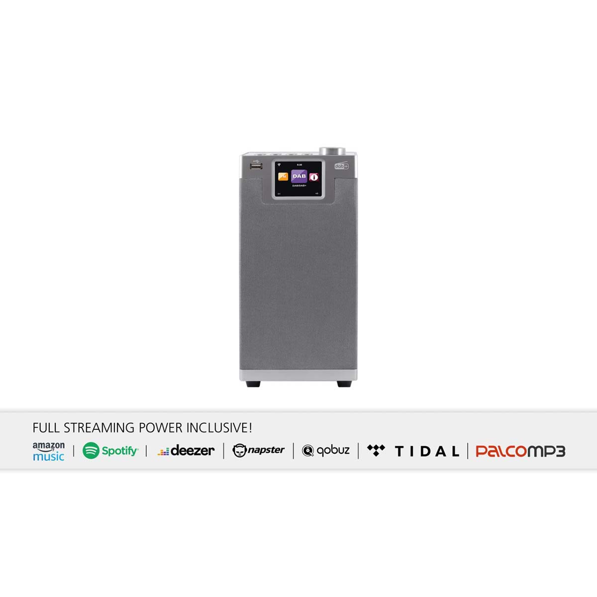 Imperial DABMAN i610 Radio stéréo multifonctionnelle DAB+ / FM / Internet / Bluetooth Gris