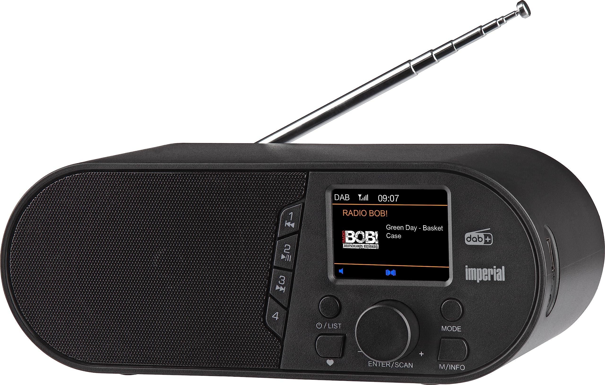 Imperial DABMAN d105 Radio compacte DAB+ /FM / Bluetooth Noir