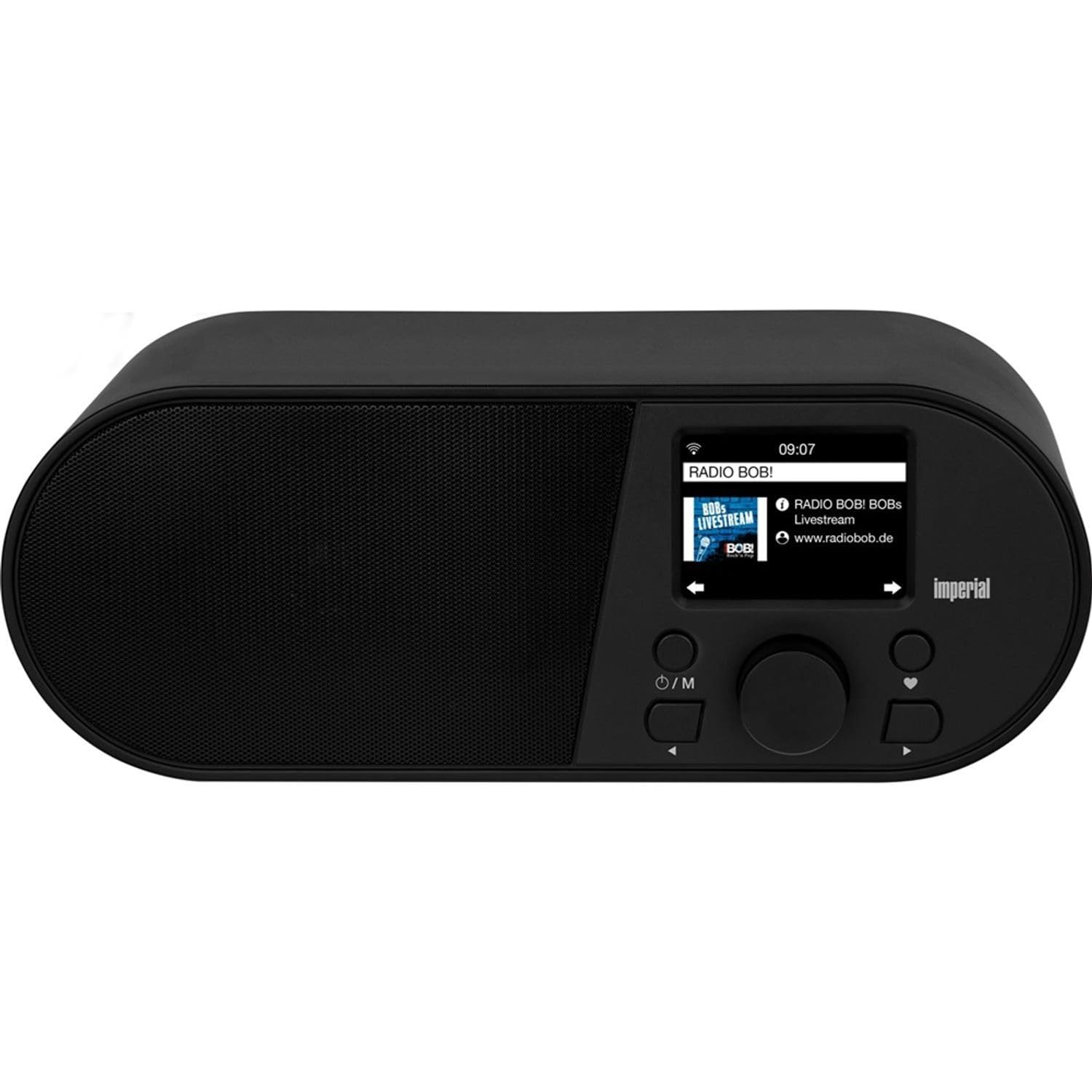 Imperial i105 Radio Internet Wi-Fi avec écran couleur de 2,4 pouces Noir