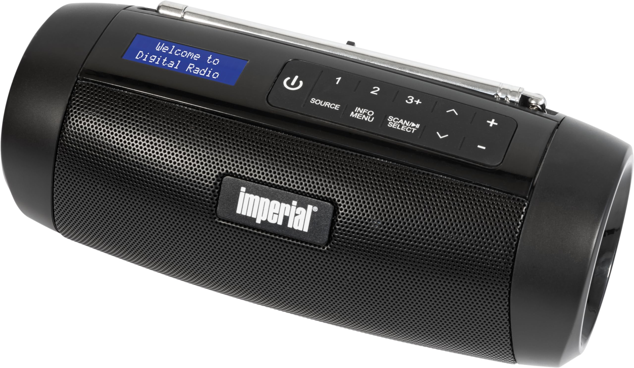 Imperial DABMAN GO Radio compacte DAB+ / FM Noir